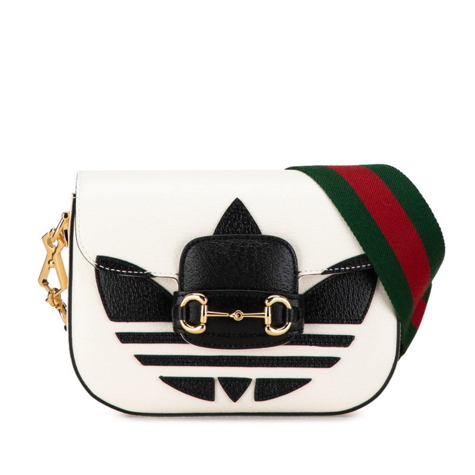 Shoulder Bag Leather: Shoulder Bag Leather Black and White Leather Shoulder Bag. Made from high-quality leather, this bag measures 14cm x 20cm x 5cm and features a sleek design. The signature on the work bears a name, addi