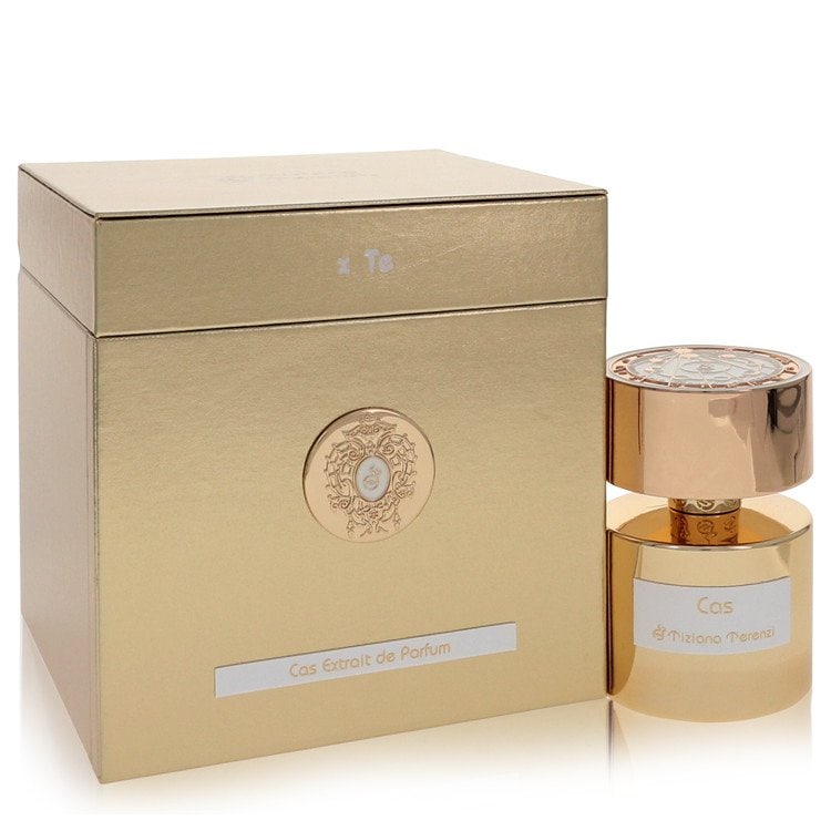 Tiziana Terenzi Cas by Tiziana Terenzi Extrait De Parfum Spray (Unisex) 3.38 oz: Tiziana Terenzi Cas by Tiziana Terenzi Extrait De Parfum Spray (Unisex) 3.38 oz Tiziana Terenzi Cas Extrait De Parfum Spray is an enchanting woody spicy fragrance featuring velvety fresh red rose,