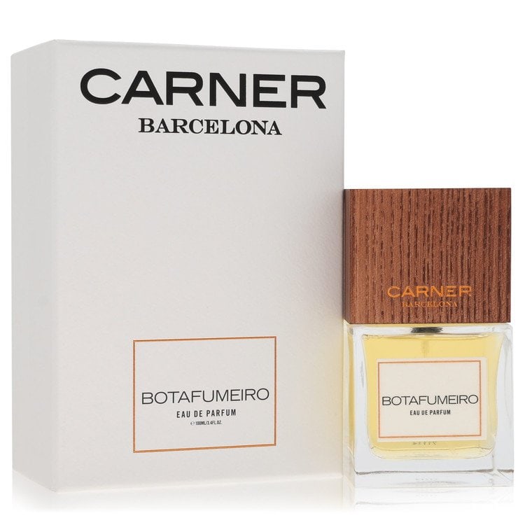 Botafumeiro by Carner Barcelona Eau De Parfum Spray (Unisex) 3.4 oz: Botafumeiro by Carner Barcelona Eau De Parfum Spray (Unisex) 3.4 oz Botafumeiro by Carner Barcelona Eau De Parfum Spray is a mysterious, spicy unisex blend featuring notes of pink pepper and Indonesia
