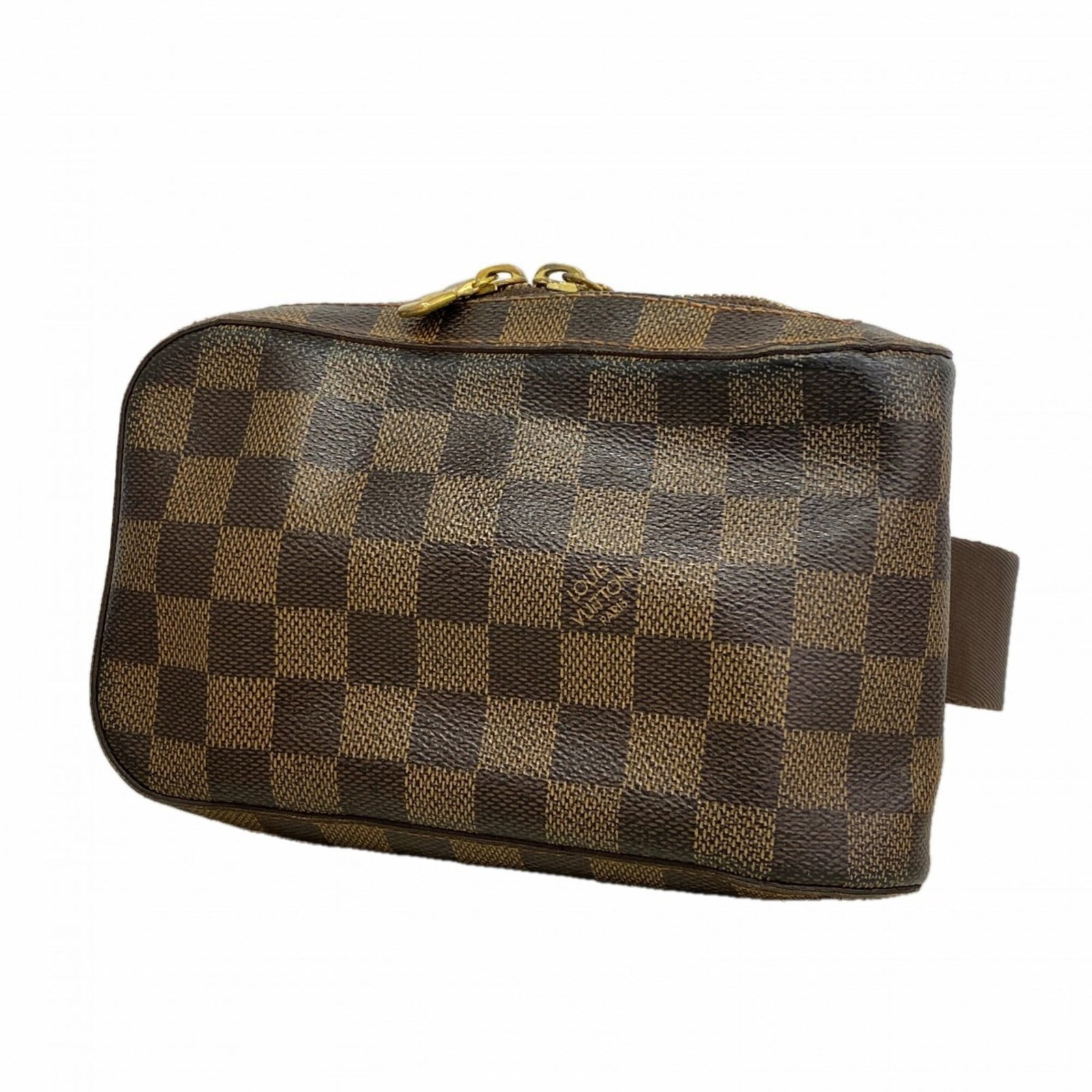 Sling bag from Louis Vuitton: Sling bag from Louis Vuitton This Louis Vuitton sling bag features a rich Ebene color and sleek design, with a compact size perfect for everyday carry. Made from high-quality materials, its durable co