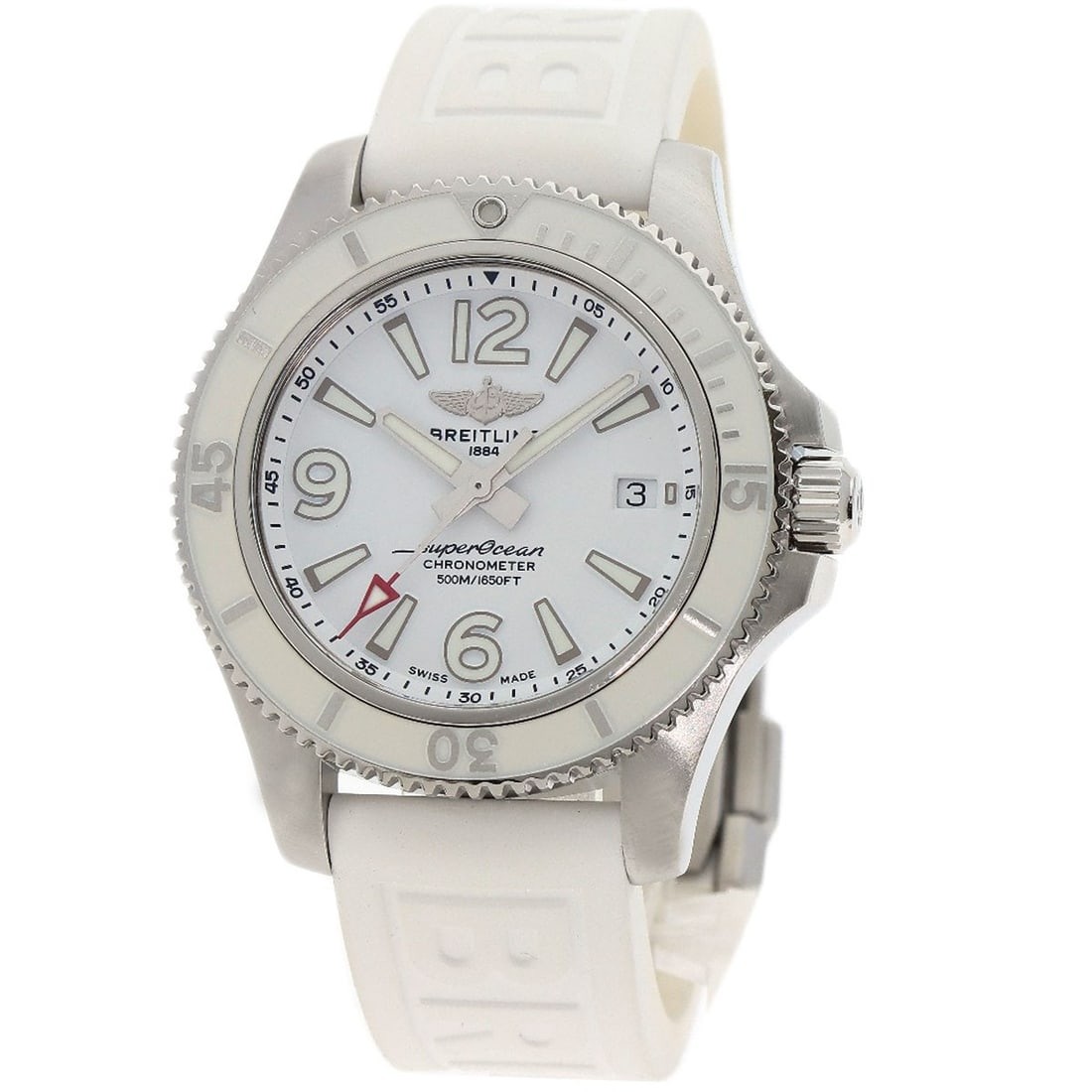Steel Watches Stainless Rubber Breitling A17366 Superocean 42 Date (1 of 20)