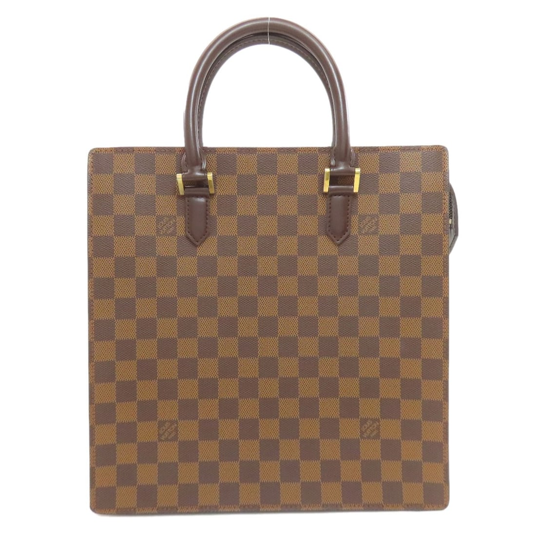 Handbag Damier Canvas Louis Vuitton Venice N51145: Handbag Damier Canvas Louis Vuitton Venice N51145 Brown Damier canvas handbag with classic Louis Vuitton design, featuring the iconic Venice pattern. Made from high-quality damier canvas, this timeles