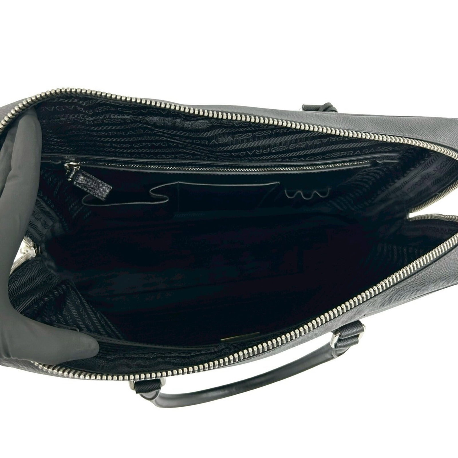 Prada Briefcase Leather - 9