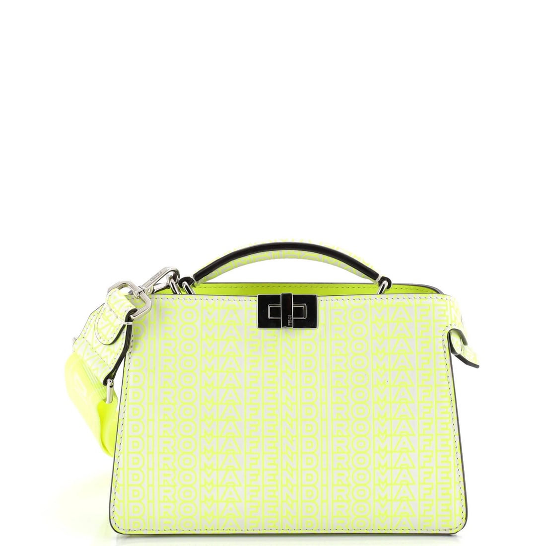 Fendi x Marc Jacobs Peekaboo ISeeU XCross Bag Printed Logo Embossed Leather: Fendi x Marc Jacobs Peekaboo ISeeU XCross Bag Printed Logo Embossed Leather The Fendi x Marc Jacobs Peekaboo ISeeU XCross Bag boasts a striking print design and embossed logo, making it a unique