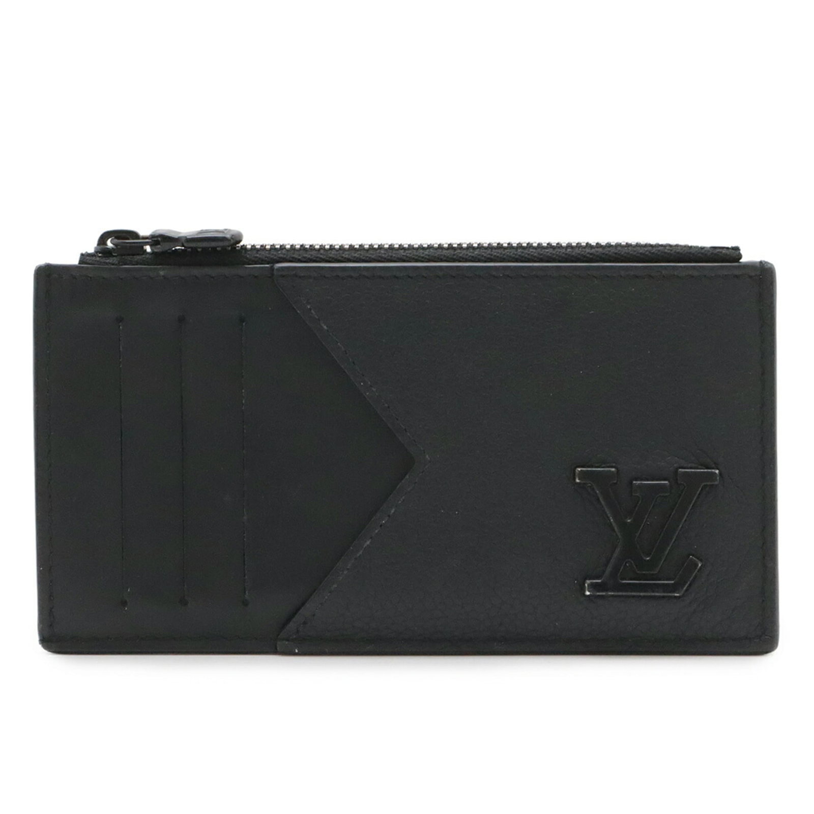 Louis Vuitton Coin Purse/ Coin Case Leather: Louis Vuitton Coin Purse/ Coin Case Leather Louis Vuitton Coin Purse/ Coin Case Leather. Made from high-quality leather, this classic coin purse features a sleek black design with a signature Louis Vu