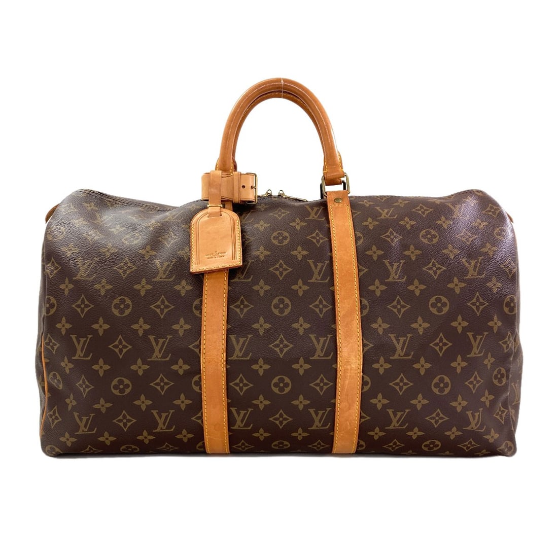 Louis Vuitton M41416 Kiepol 50 Boston Bag Monogram Canvas: Louis Vuitton M41416 Kiepol 50 Boston Bag Monogram Canvas Item Specifics: Brand: LOUIS VUITTON Style: Boston bag Color: Brown Type: Boston bag Exterior Color: Brown Exterior Material: Monogram canvas 