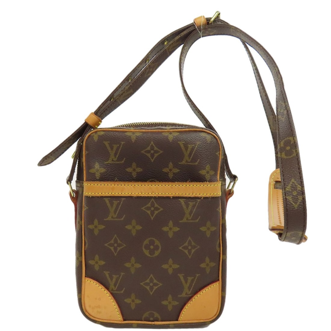 M45266 Louis Vuitton Dunouve Monogram Canvas Shoulder Bag: M45266 Louis Vuitton Dunouve Monogram Canvas Shoulder Bag Brown Monogram Canvas Louis Vuitton Dunouve Shoulder Bag. The iconic monogram canvas exterior adds a touch of timeless elegance to this should