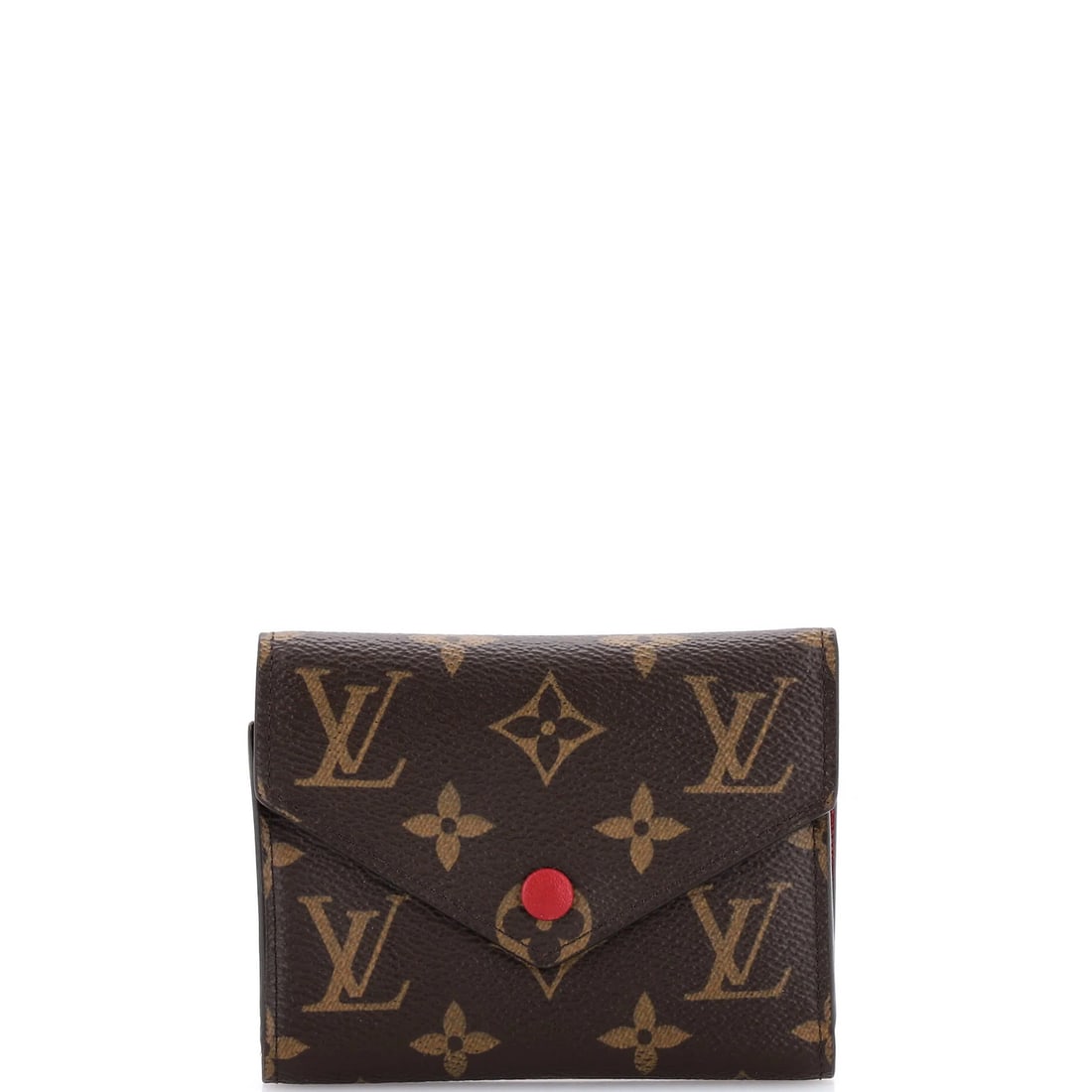 Victorine Louis Vuitton Monogram Canvas Wallet: Victorine Louis Vuitton Monogram Canvas Wallet Brown Monogram Canvas Wallet with Leather Interior and Gold Hardware. This Victorine Louis Vuitton wallet features a canvas coated exterior with a brown 