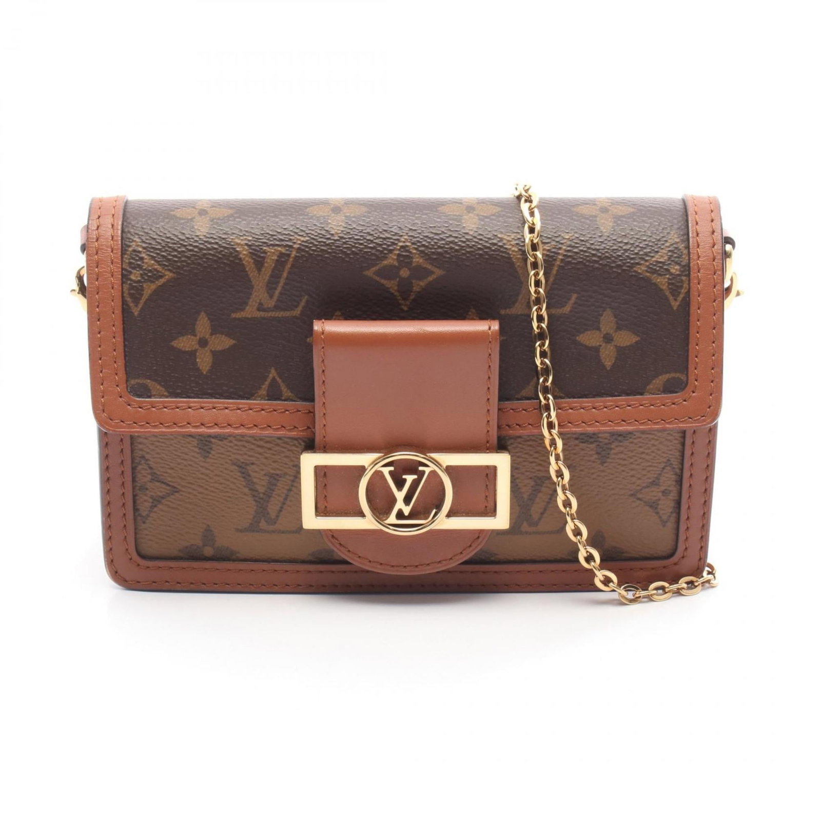 Coated Canvas Pvc Monogram Leather Reverse Louis Vuitton Shoulder Bag: Coated Canvas Pvc Monogram Leather Reverse Louis Vuitton Shoulder Bag Coated canvas, PVC, and monogram reverse leather come together in this unique Louis Vuitton shoulder bag. The beige and brown colo