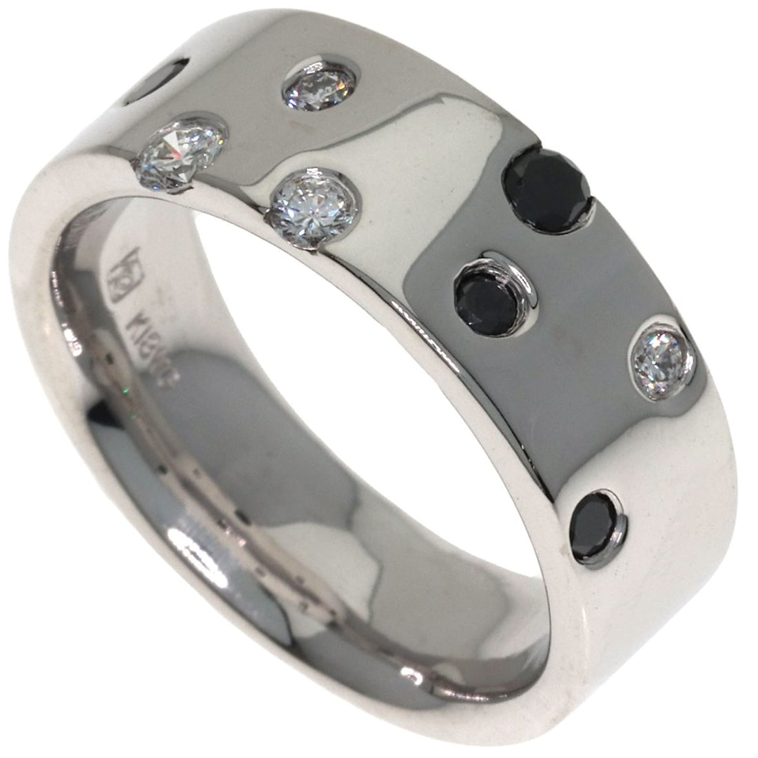 0.35Ct Kinoshita Pearl Diamond Ring K18 White Gold 9.8G: 0.35Ct Kinoshita Pearl Diamond Ring K18 White Gold 9.8G The Kinoshita Pearl Diamond Ring K18 White Gold boasts a striking silver metal exterior and features a beautiful D color diamond with a total ca