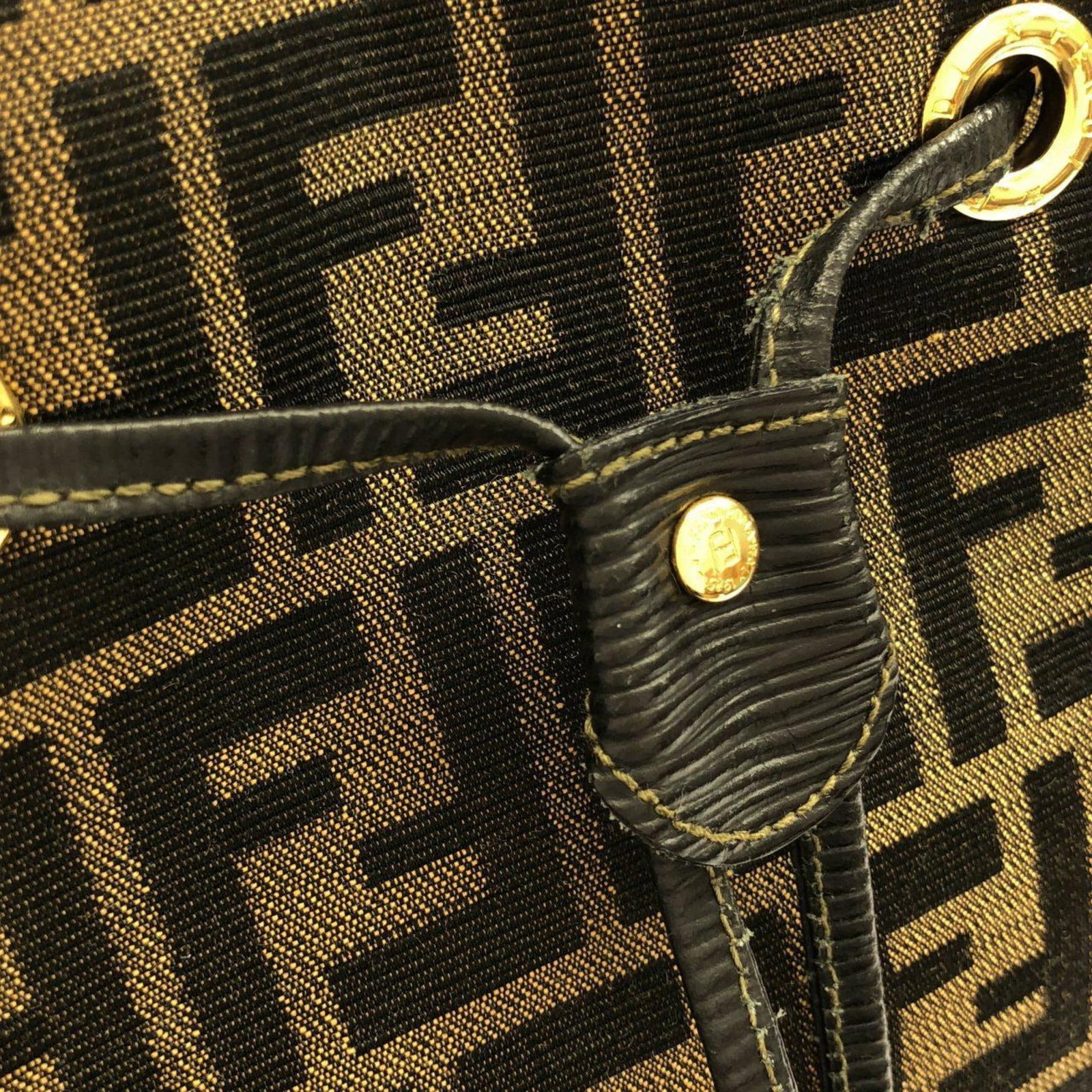 Fendi Backpack Canvas Leather - 4