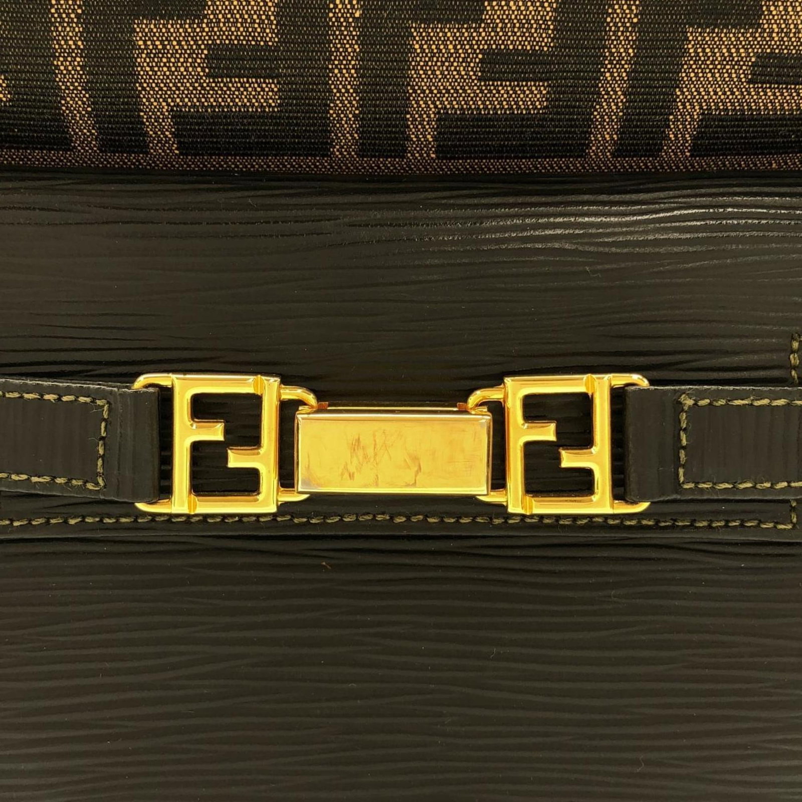 Fendi Backpack Canvas Leather - 5