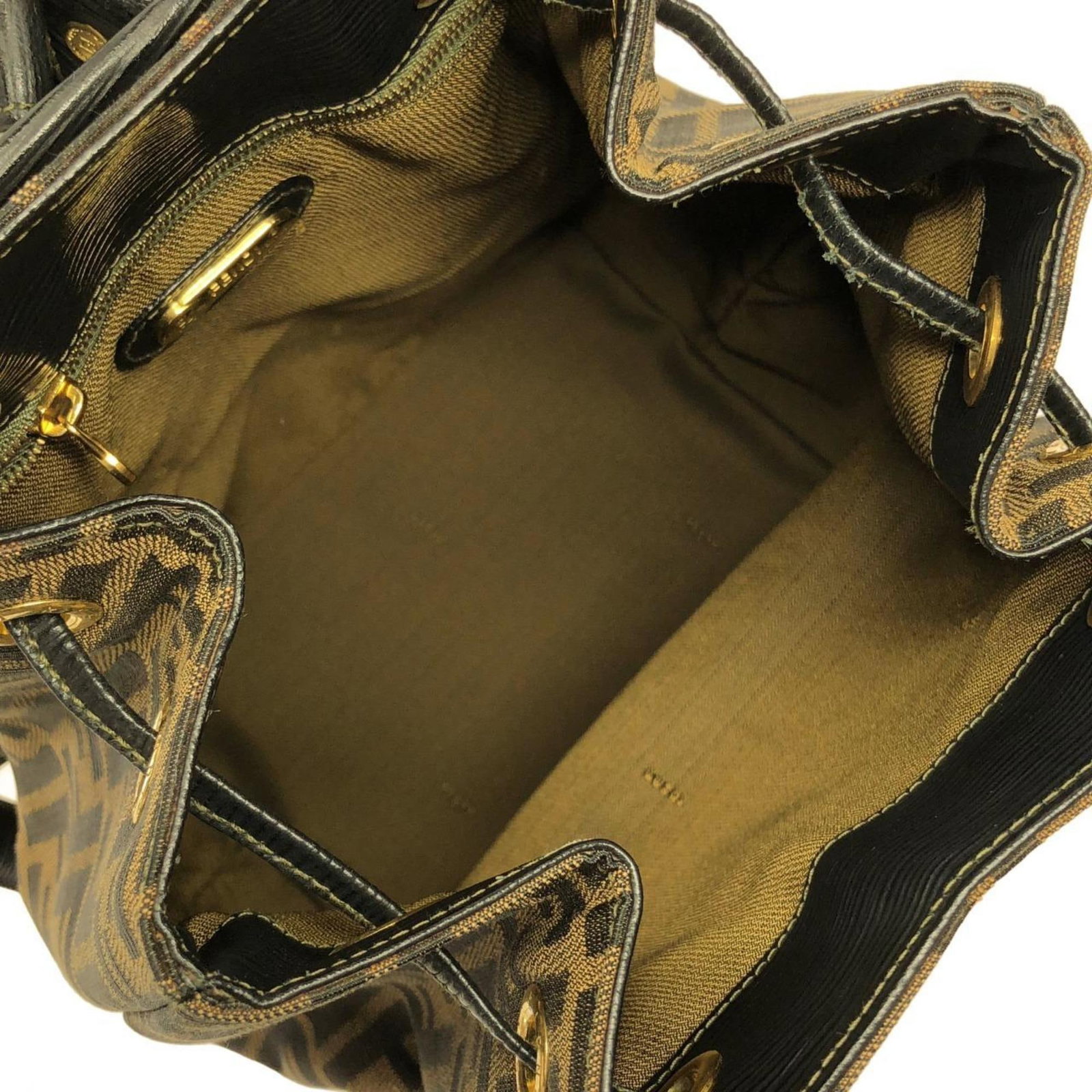 Fendi Backpack Canvas Leather - 8
