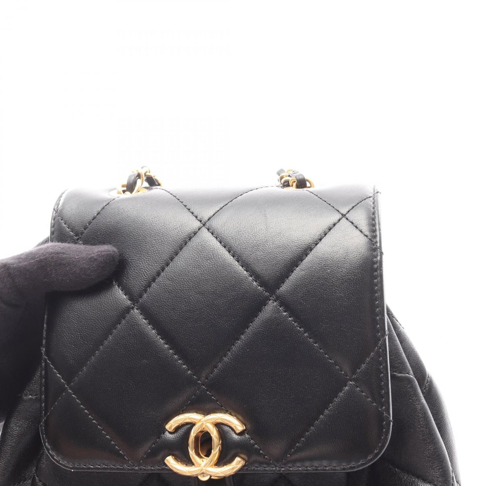 Leather Backpack by Chanel - 10