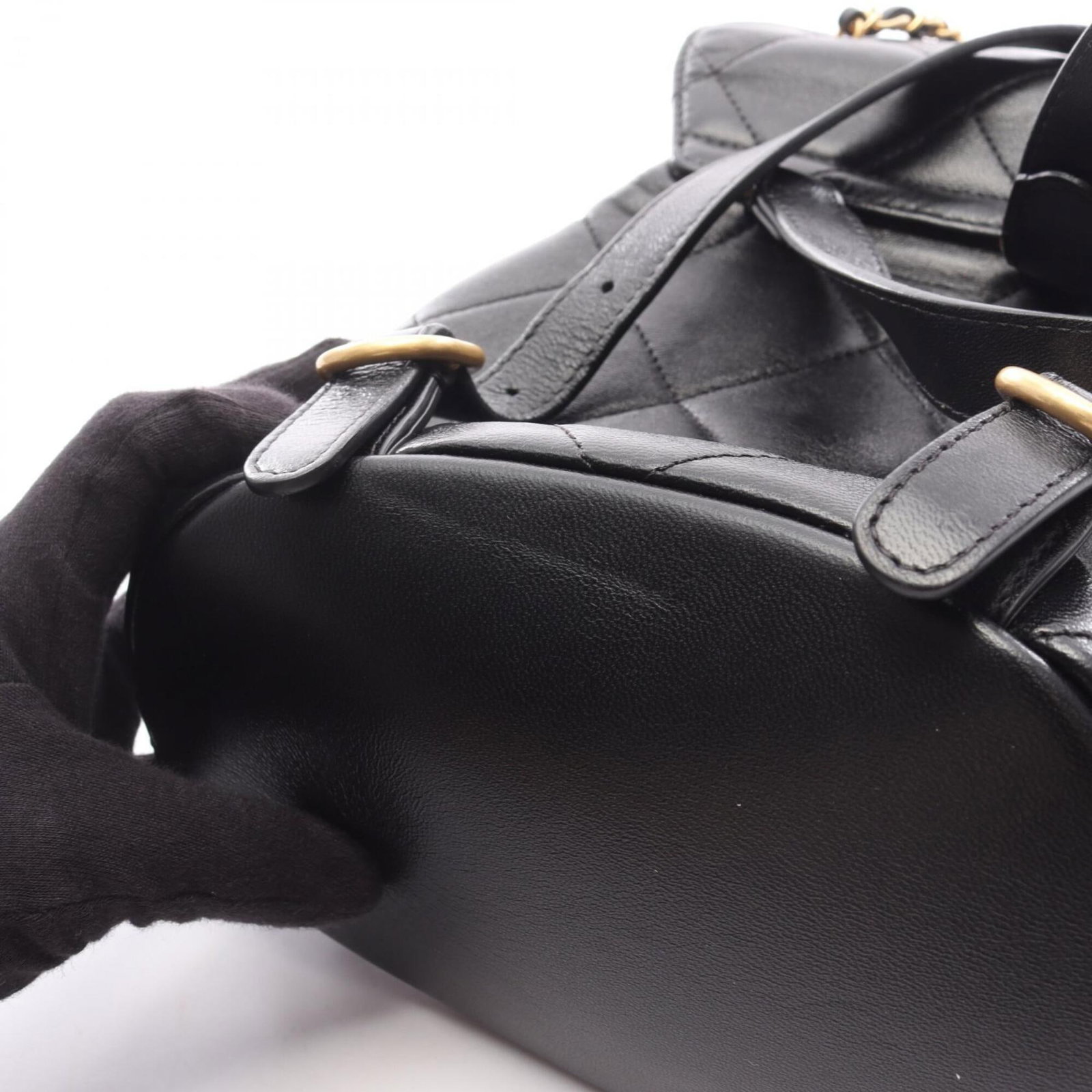 Leather Backpack by Chanel - 8