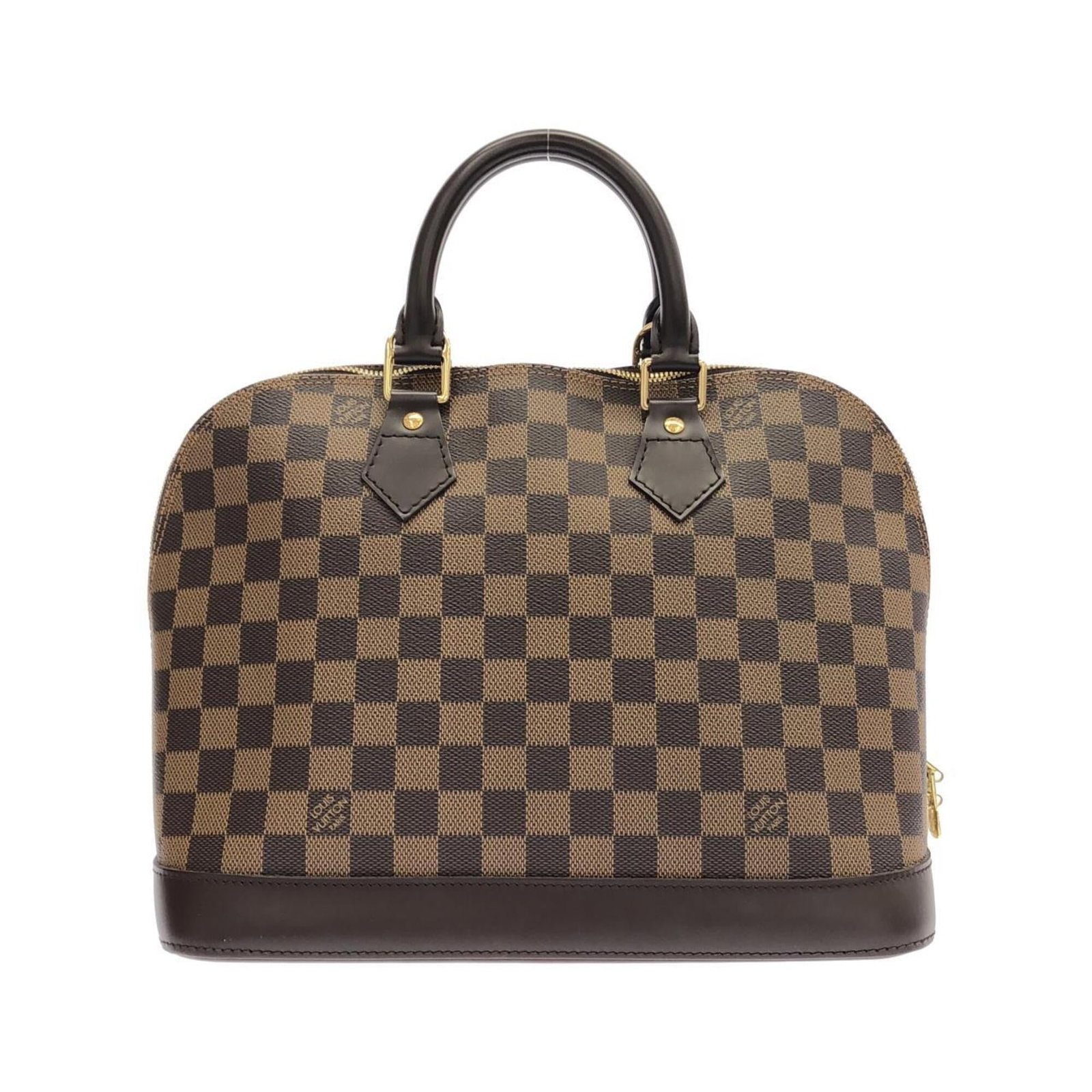 Coated canvas handbag louis vuitton: Coated canvas handbag louis vuitton Coated canvas handbag with Ebene color and gold hardware, measuring 25cm x 30.5cm x 16.5cm. This Louis Vuitton MPN N51131 features a classic design made from coated