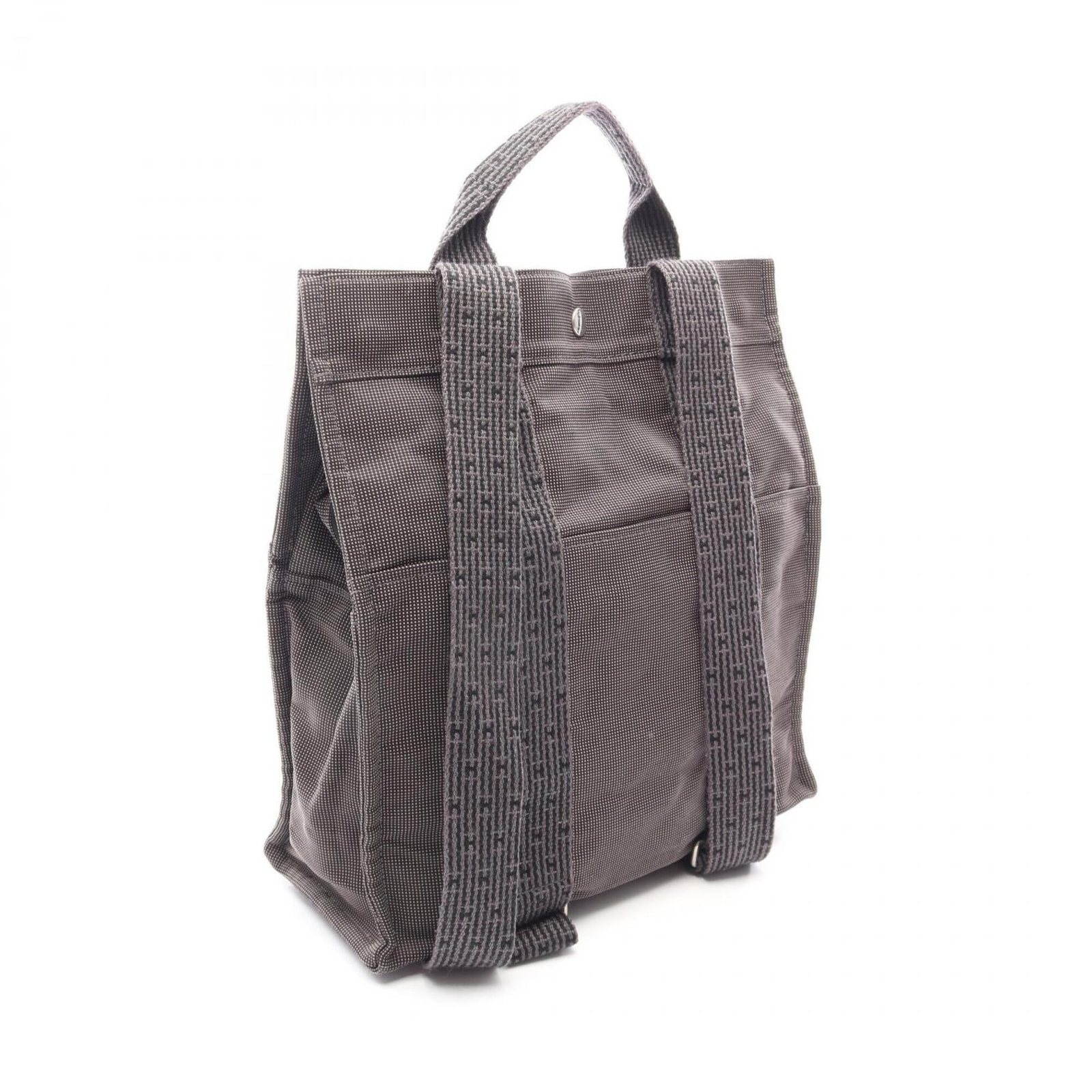 Nylon canvas backpack handbag - 2