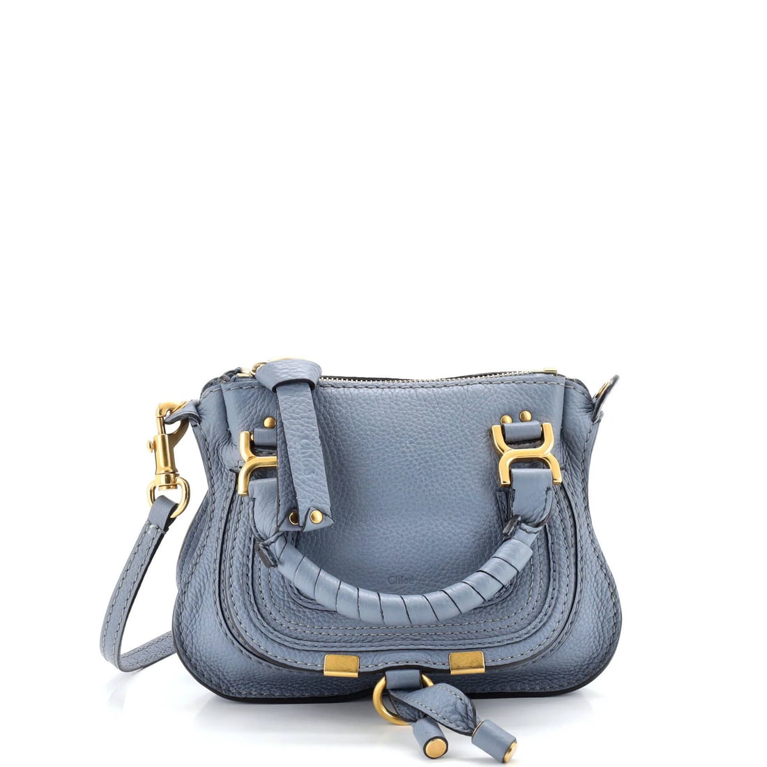 Leather Baby Satchel Chloe Marcie (1 of 6)