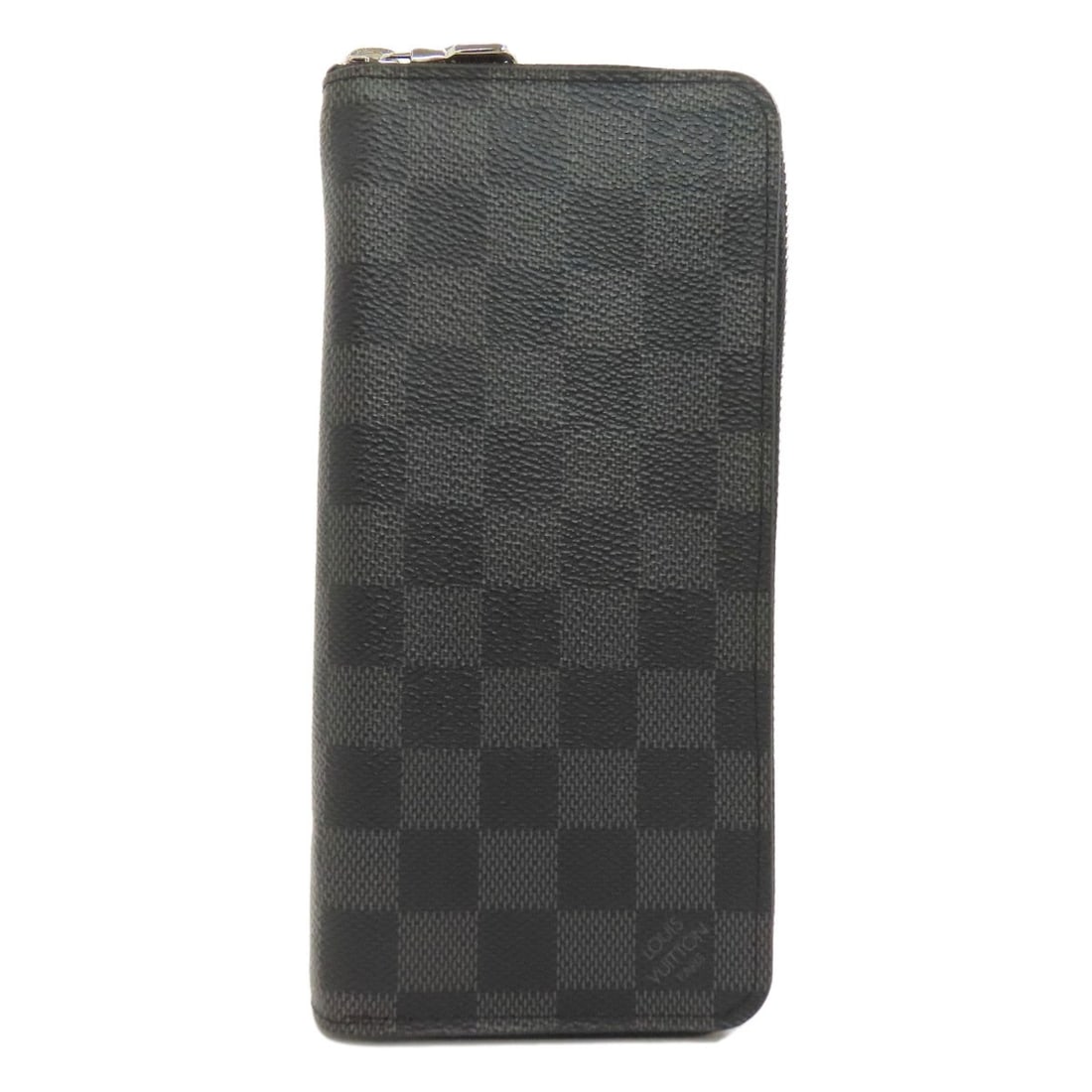 Louis Vuitton Zippy Wallet Vertical Long Wallet (With Coin Pocket) Damier: Louis Vuitton Zippy Wallet Vertical Long Wallet (With Coin Pocket) Damier Black Damier canvas Louis Vuitton zippy wallet with coin pocket offers a sleek, vertical design for easy carrying. This long w