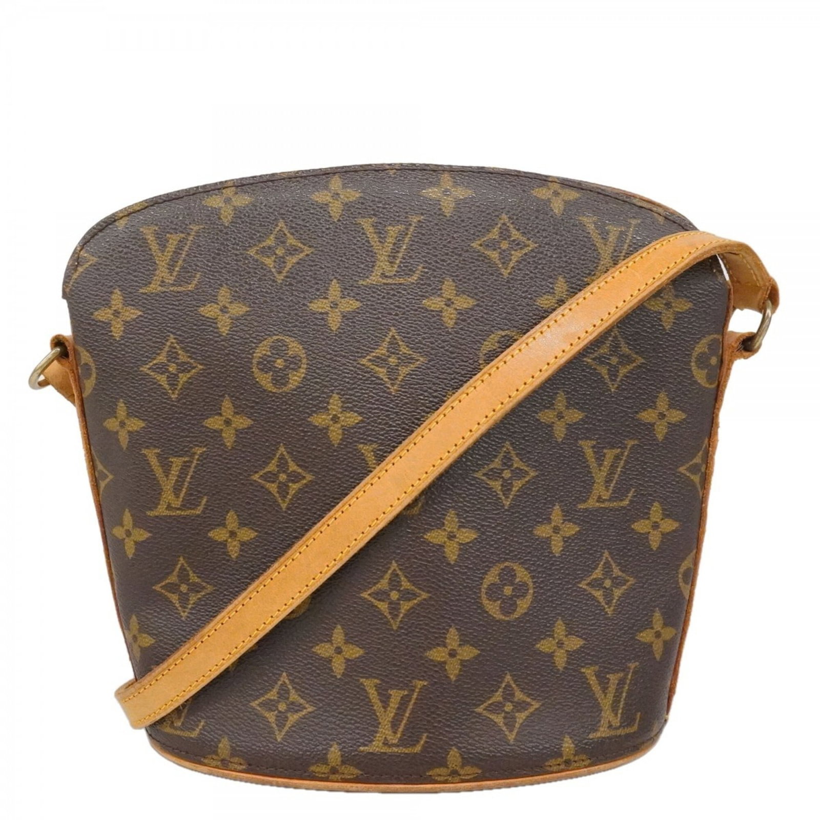 Shoulder Bag By Louis Vuitton: Shoulder Bag By Louis Vuitton Brown Louis Vuitton shoulder bag with classic design, measuring 22cm x 20cm x 10cm. The iconic M51290 model features a timeless combination of style and functionality, pe