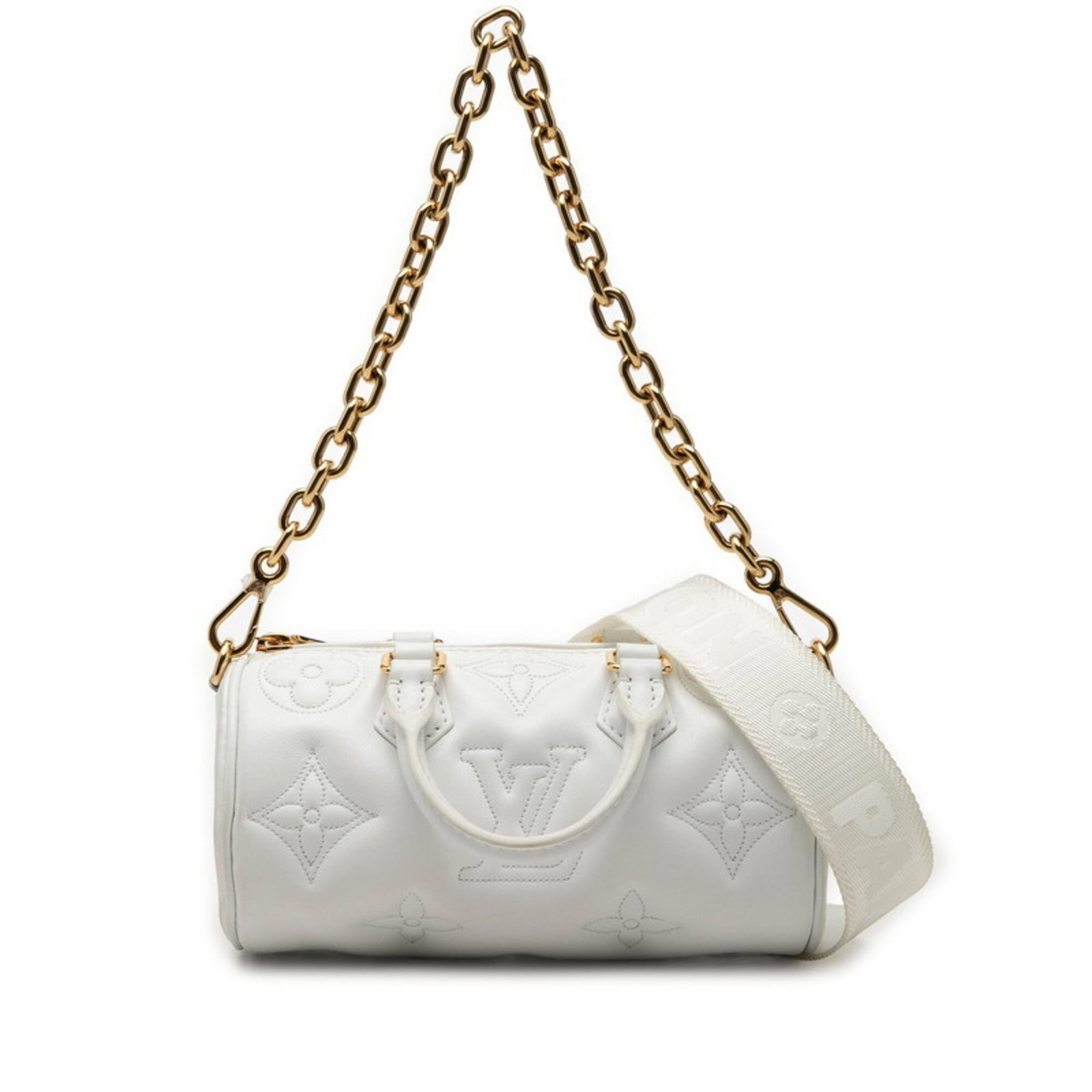 Louis Vuitton Handbag Shoulder Bag Leather: Louis Vuitton Handbag Shoulder Bag Leather White Louis Vuitton MPN M59827 Leather Calf Shoulder Bag. This classic shoulder bag features calf leather construction and a timeless white color. Measuring 