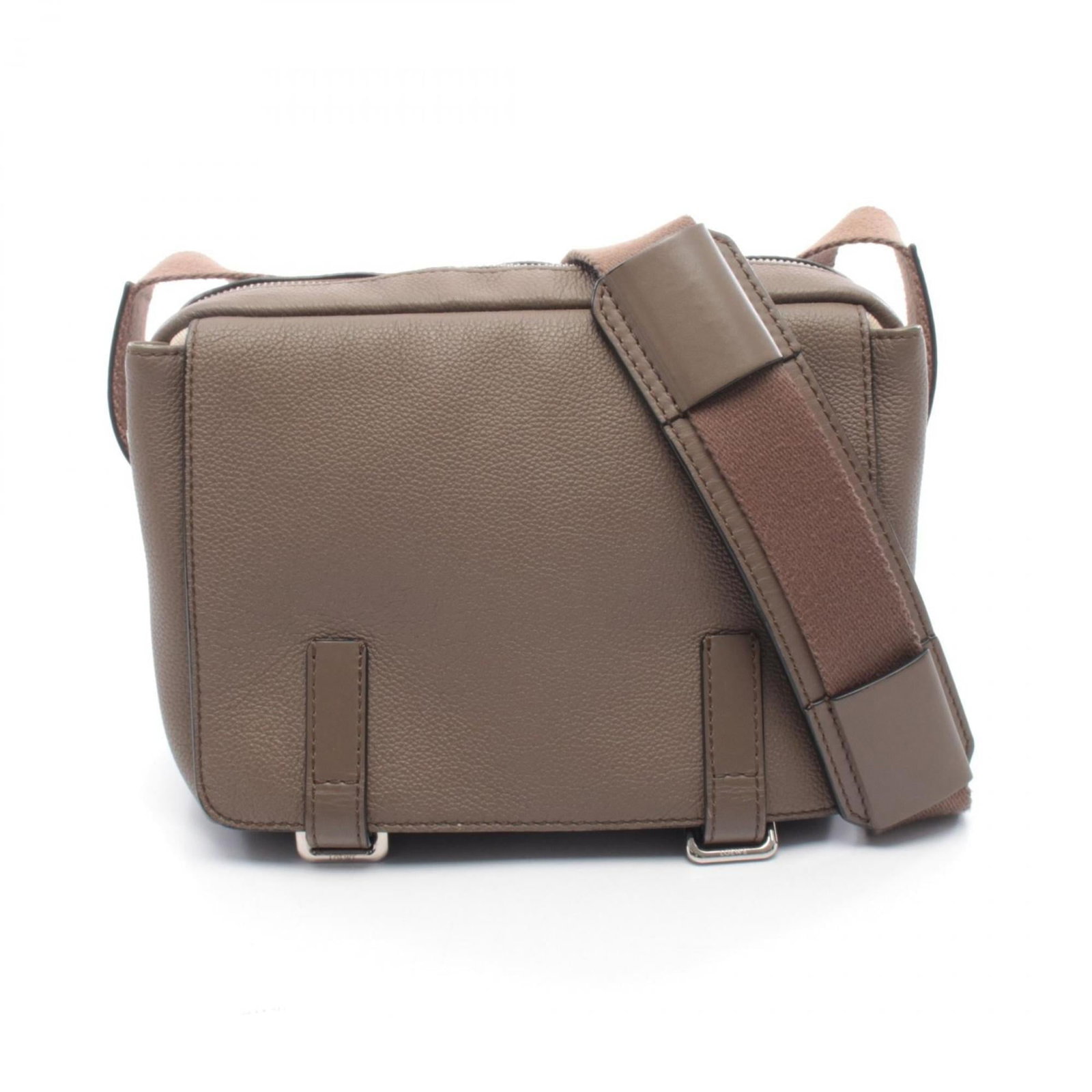 Handbag Leather Shoulder Bag Loewe: Handbag Leather Shoulder Bag Loewe The Loewe handbag features high-quality leather construction, with a gray color and distinctive design. Measuring 17cm x 23cm x 5cm, it provides ample space for dail