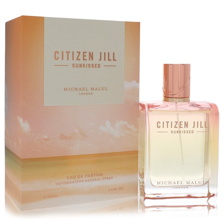 Citizen Jill Sunkissed by Michael Malul Eau De Parfum Spray 3.4 oz: Citizen Jill Sunkissed by Michael Malul Eau De Parfum Spray 3.4 oz Citizen Jill Sunkissed by Michael Malul Eau De Parfum Spray 3.4 oz - A 3.4 oz eau de parfum spray from the Citizen Jill collection, b