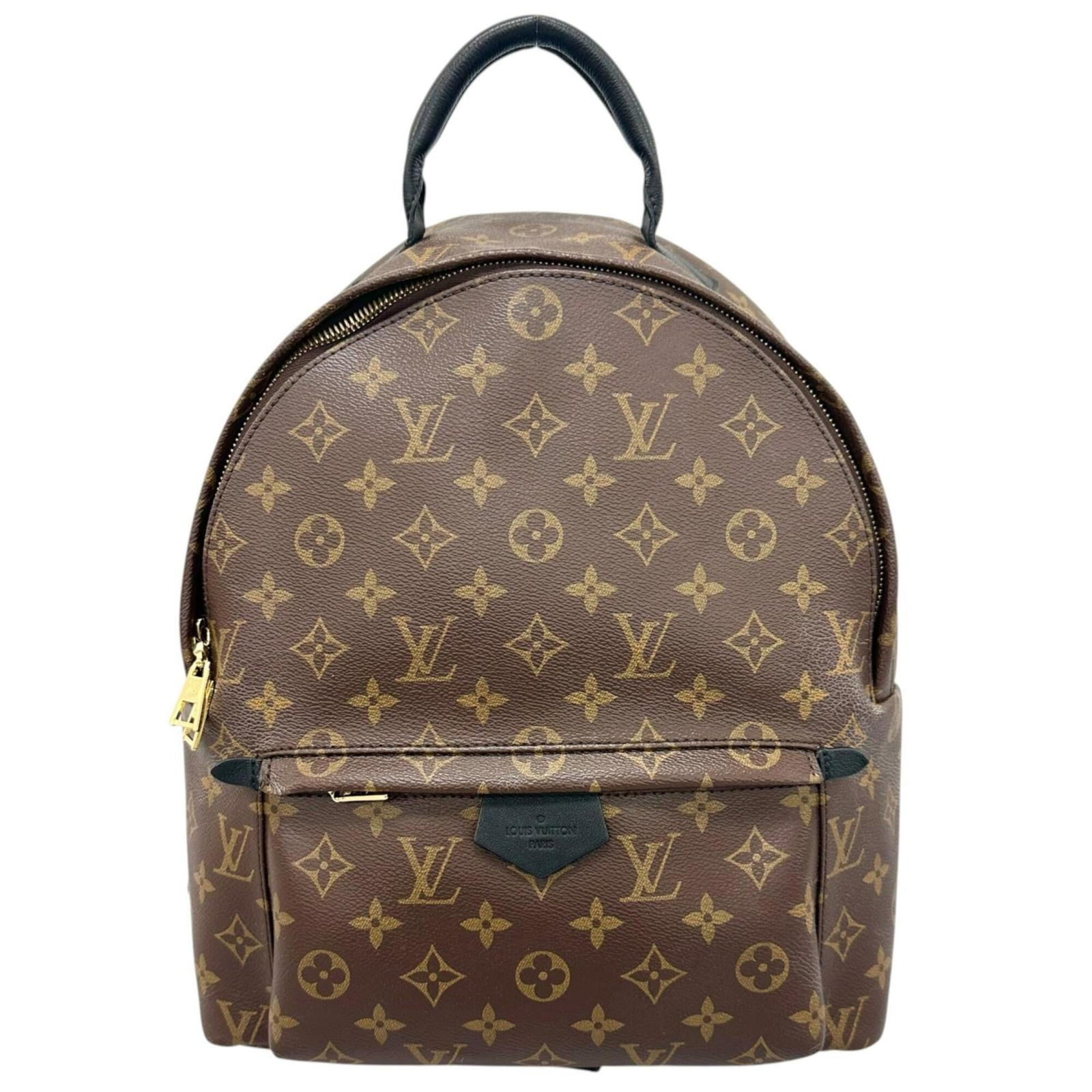 Monogram Louis Vuitton Backpack: Monogram Louis Vuitton Backpack Monogram Louis Vuitton Backpack in Brown, featuring iconic gold hardware and timeless design. This stylish backpack measures 30cm x 28cm x 10cm, making it a versatile a