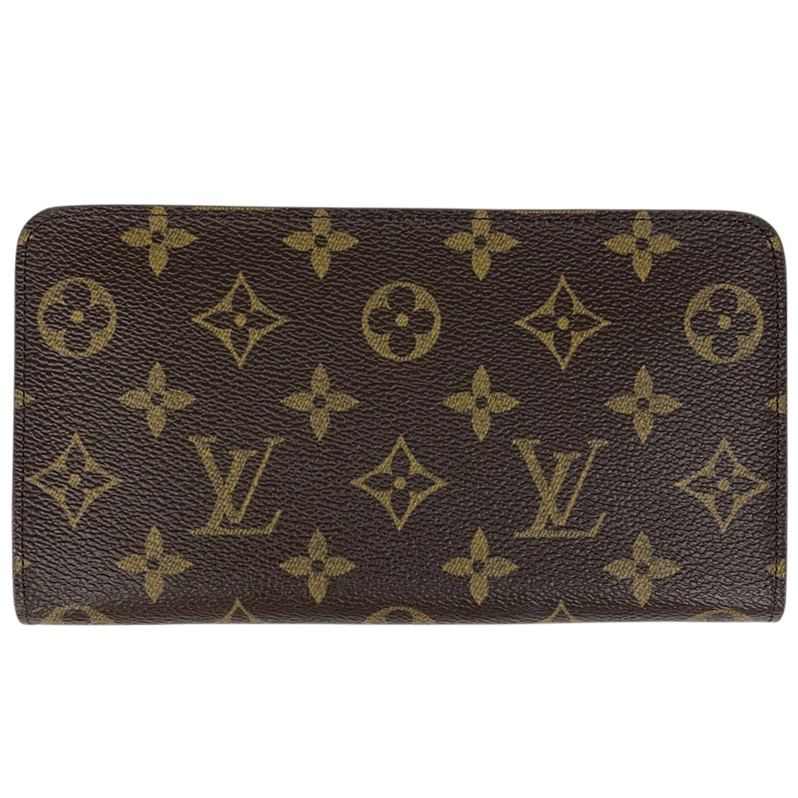 Louis Vuitton Monogram Bi Fold Long Wallet: Louis Vuitton Monogram Bi Fold Long Wallet The Louis Vuitton Monogram Bi Fold Long Wallet boasts its iconic monogram pattern in rich brown, adding a touch of timeless elegance to any outfit. With its