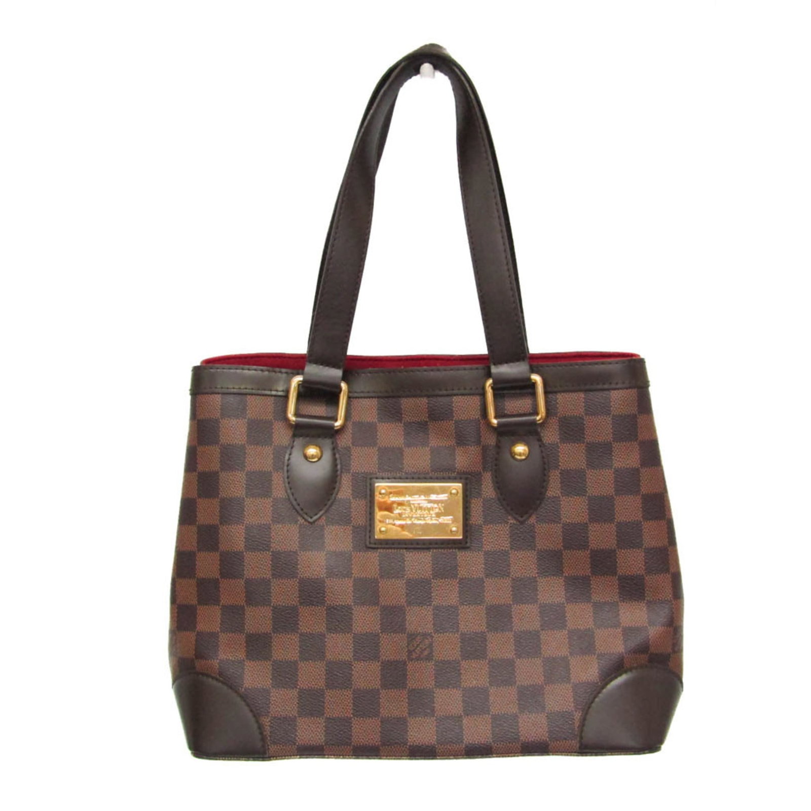 Handbag Canvas Damier Louis Vuitton: Handbag Canvas Damier Louis Vuitton Damier Canvas Louis Vuitton Hampstead PM Handbag. This iconic handbag features Damier canvas, a signature pattern of the brand, and boasts multiple functional detai