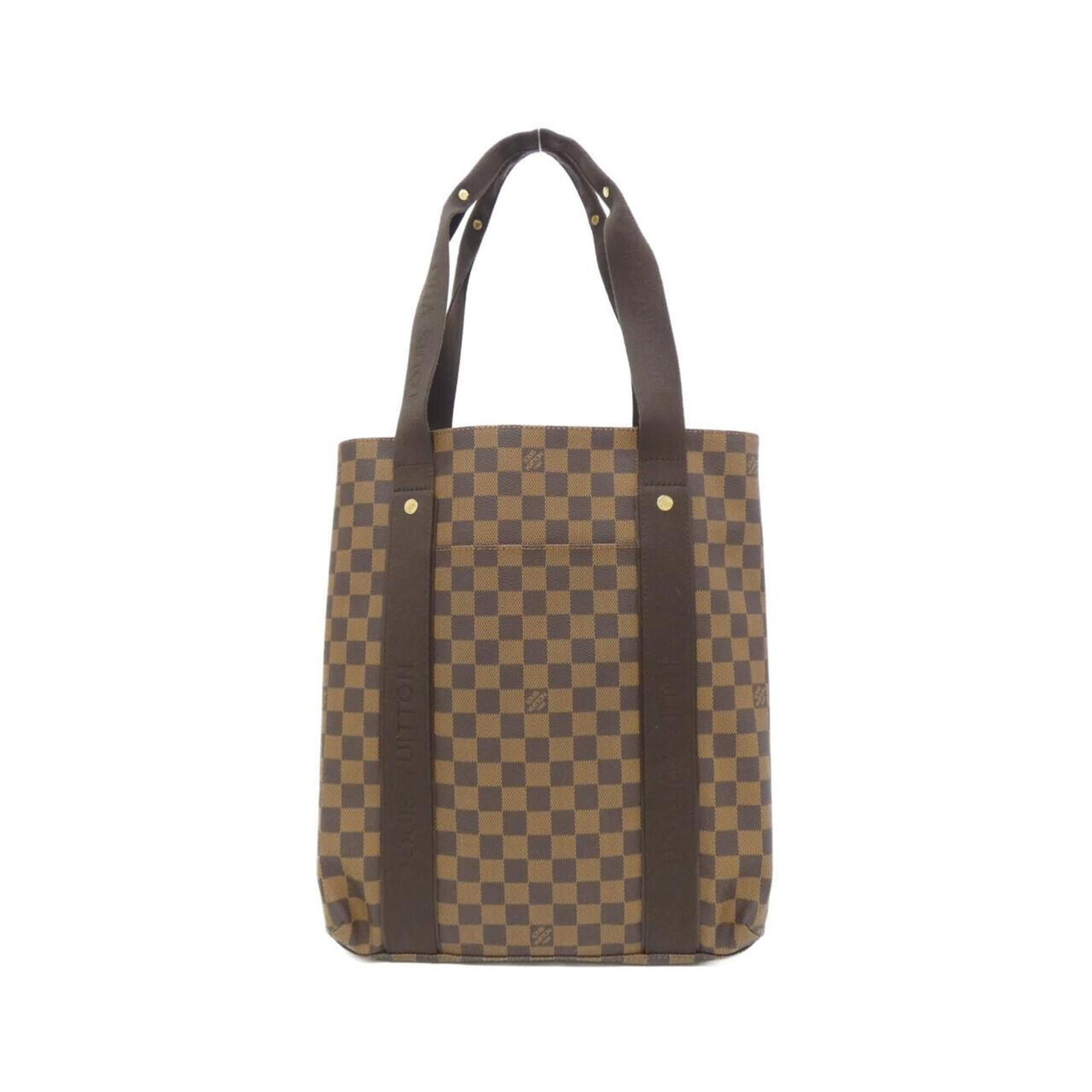 Coated canvas handbag louis vuitton: Coated canvas handbag louis vuitton Coated canvas handbag with gold hardware, featuring Ebene color. Made from high-quality coated canvas material, this Louis Vuitton handbag measures 37cm x 32cm x 10