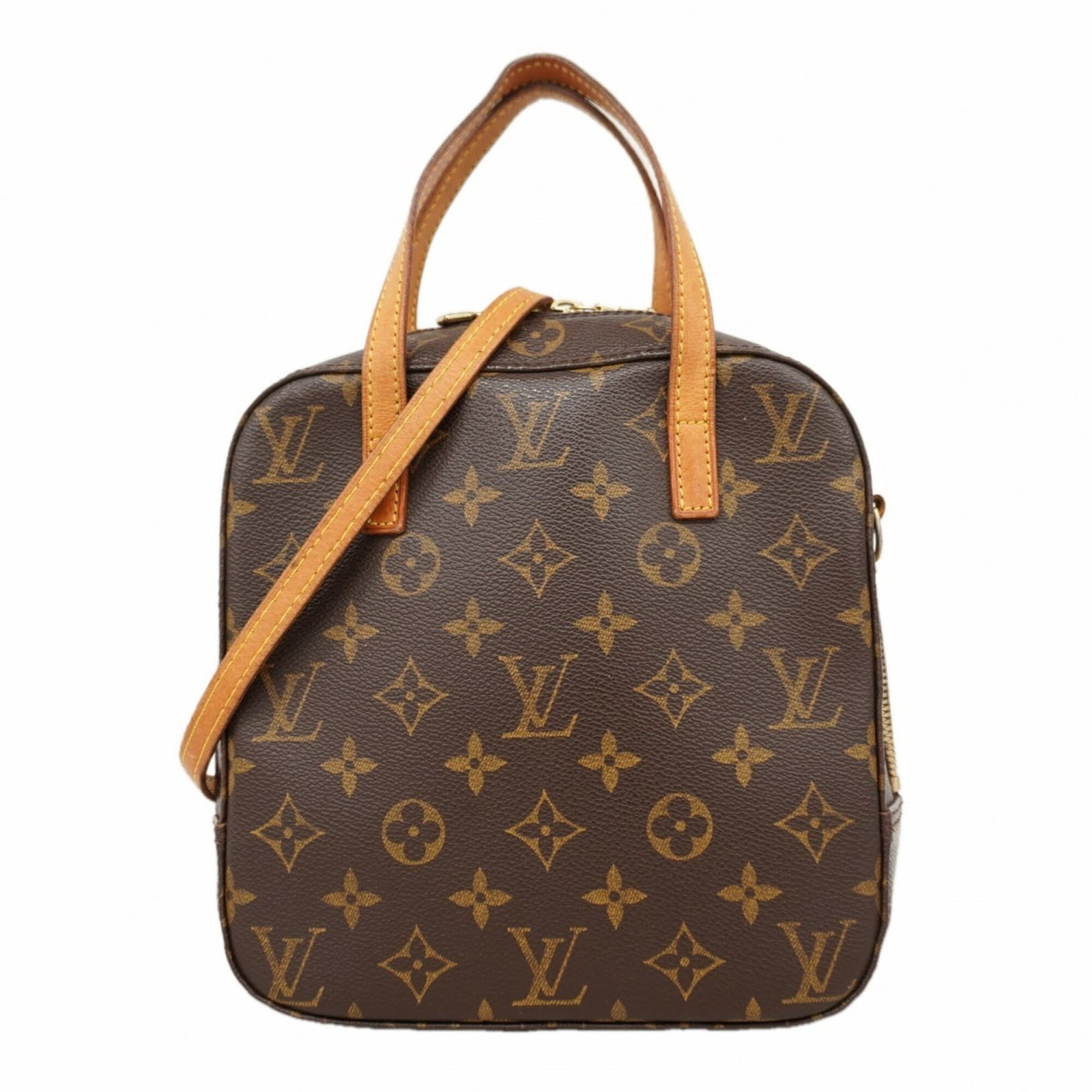 Louis Vuitton Handbag: Louis Vuitton Handbag Brown Louis Vuitton Handbag with Dimensions 20cm x 20cm x 8cm. This handbag features the classic design and signature monogram pattern of Louis Vuitton. The brown color adds a to