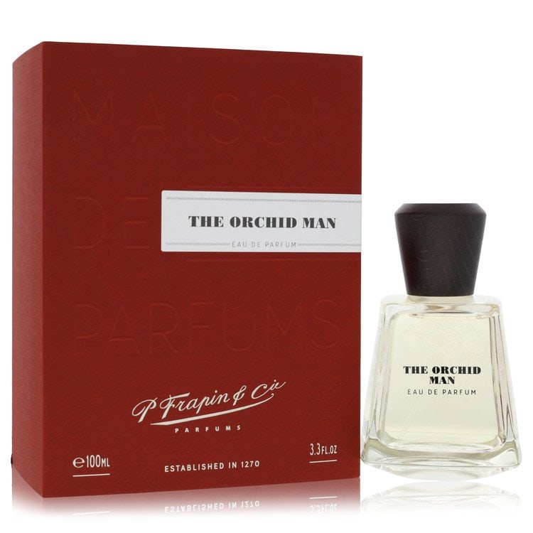 The Orchid Man by Frapin Eau De Parfum Spray 3.3 oz: The Orchid Man by Frapin Eau De Parfum Spray 3.3 oz The Orchid Man by Frapin Eau De Parfum Spray is a fresh and spicy scent, perfect for the active man. Released in 2015, it bears the signature of per