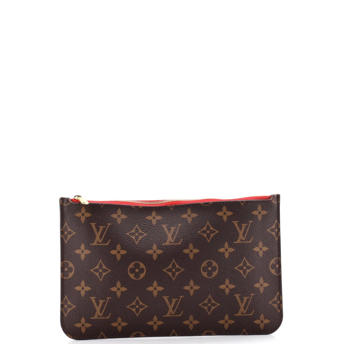 Canvas Monogram Large Pochette Neverfull Vuitton Louis: Canvas Monogram Large Pochette Neverfull Vuitton Louis Canvas Monogram Large Pochette Neverfull Vuitton Louis - A Classic Brown Leather Bag with Distressed Charm. This large pochette features the icon