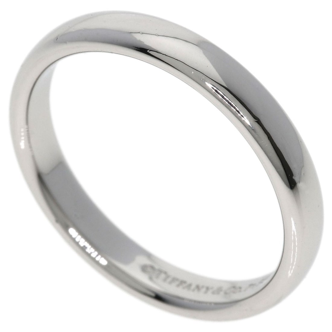 Tiffany&Co. Wedding Ring Platinum Pt950: Tiffany&Co. Wedding Ring Platinum Pt950 Platinum Pt950 Tiffany&Co. Wedding Ring in Silver Metal, Size 6.25(US), No Main Stone. This platinum ring bears a signature and features the iconic Tiffany&Co. 