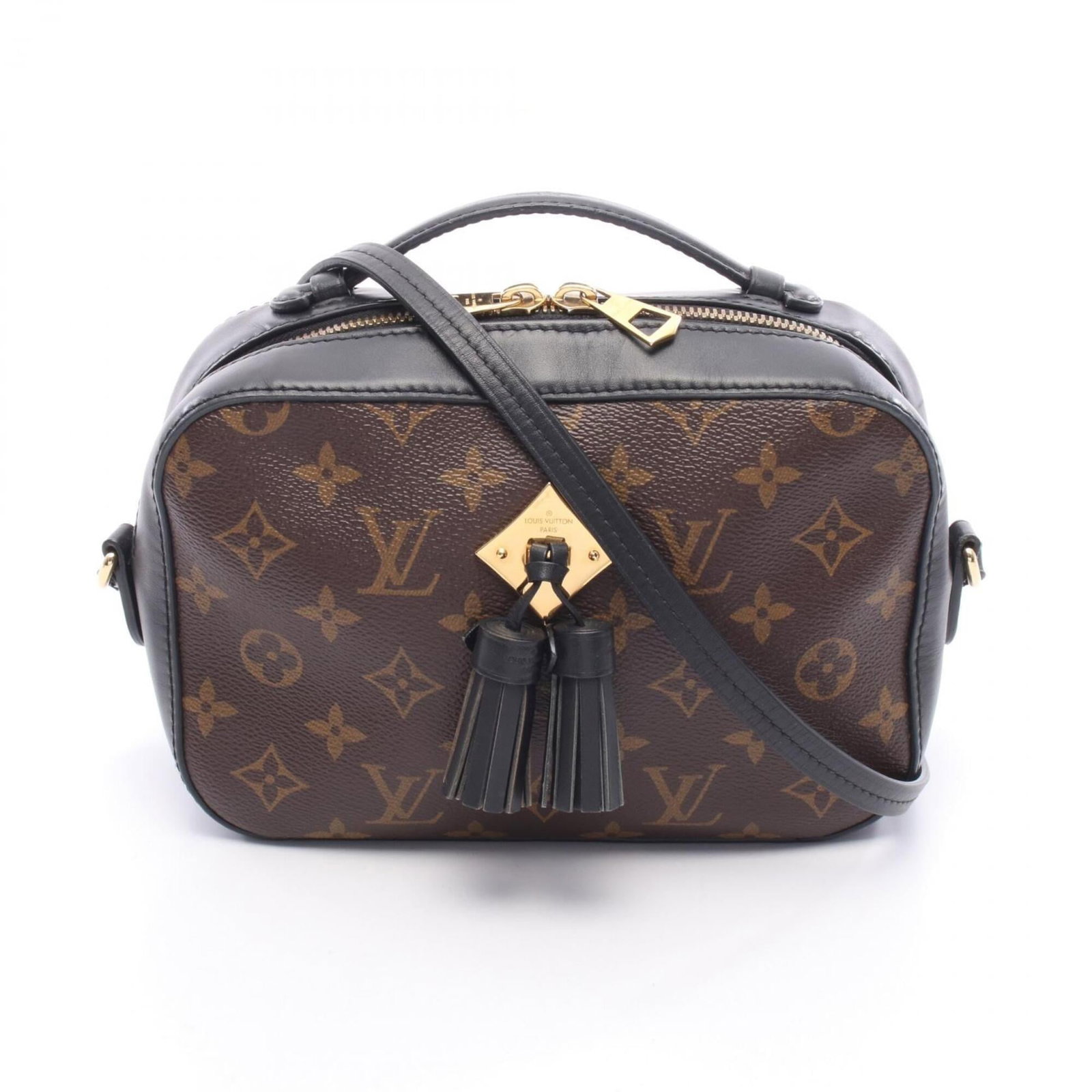 Coated Leather Canvas Handbag Shoulder Louis Vuitton: Coated Leather Canvas Handbag Shoulder Louis Vuitton Coated leather canvas, the iconic Louis Vuitton design in black, brown, and monogram patterns. This stylish shoulder bag measures 14cm x 22cm x 7cm