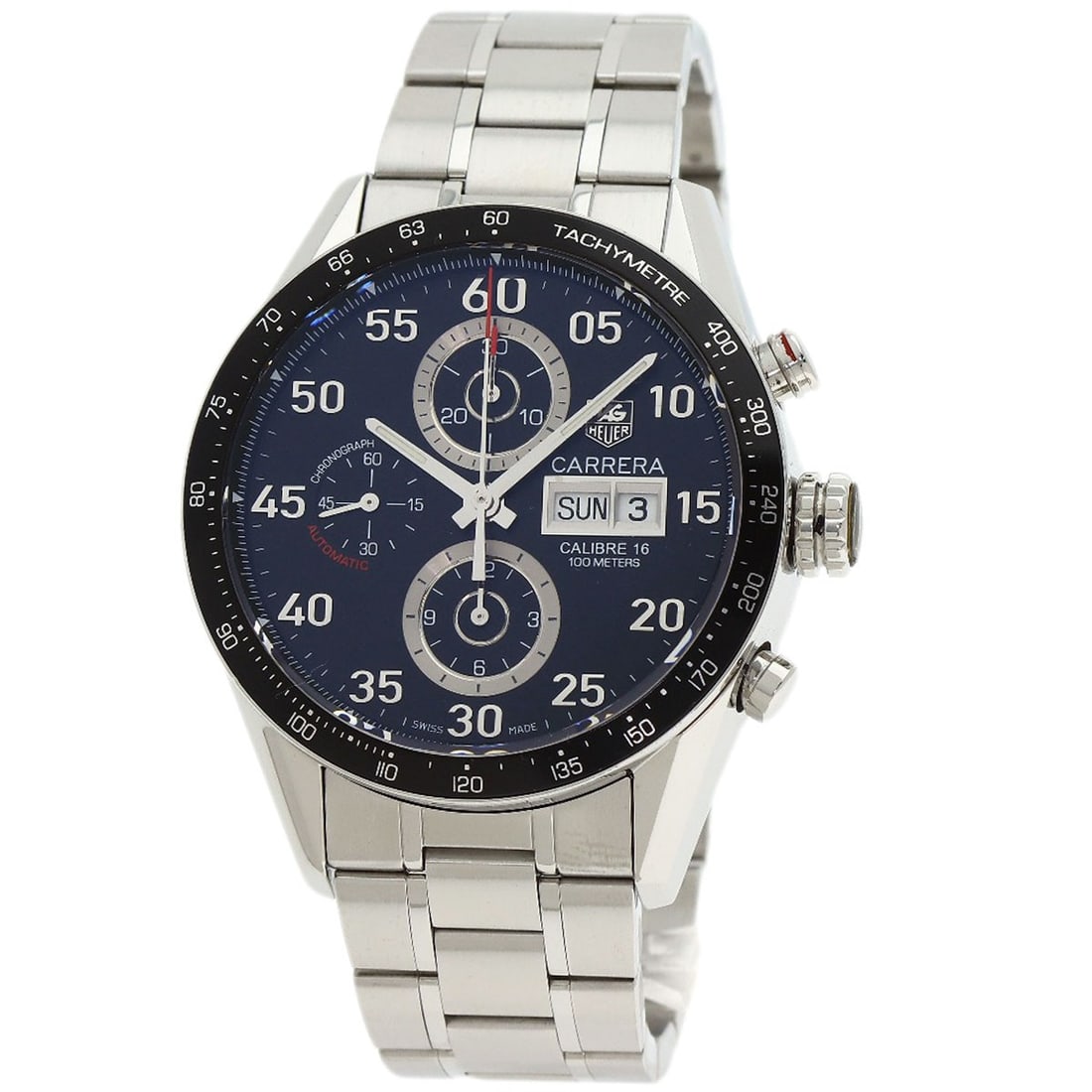 Tag Heuer Carrera Watches Cv2A10.Ba0796 Stainless Steel/ Stainless Steel: Tag Heuer Carrera Watches Cv2A10.Ba0796 Stainless Steel/ Stainless Steel Stainless steel case and bezel add a touch of modern sophistication to this sleek TAG HEUER Carrera watch. Featuring a mechanic