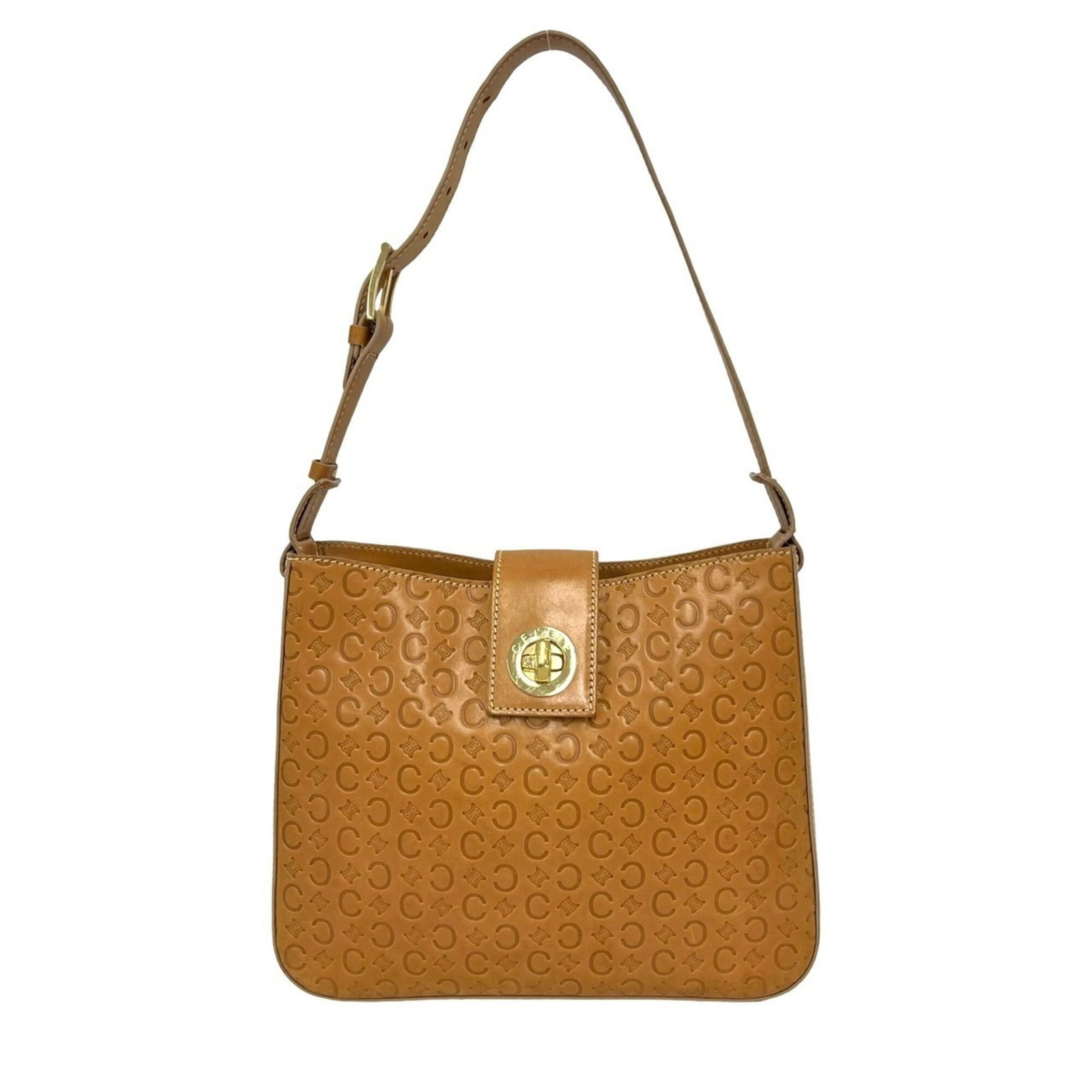 Shoulder Bag Leather Celine: Shoulder Bag Leather Celine This Celine shoulder bag is crafted from high-quality leather, featuring a classic brown color. Measuring 23cm x 29cm x 7.5cm, it offers ample space for everyday essentials