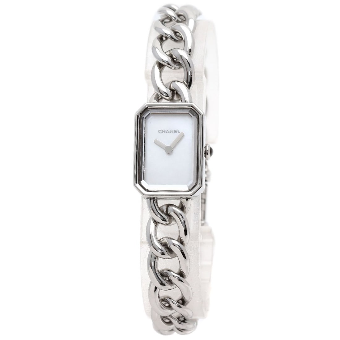 Chanel Premier 0.9" Watches H3249 Stainless Steel/ Stainless Steel: Chanel Premier 0.9" Watches H3249 Stainless Steel/ Stainless Steel Stainless steel case and silver bezel add a touch of sophistication to this sleek Chanel Premier watch. Featuring an analog display, 