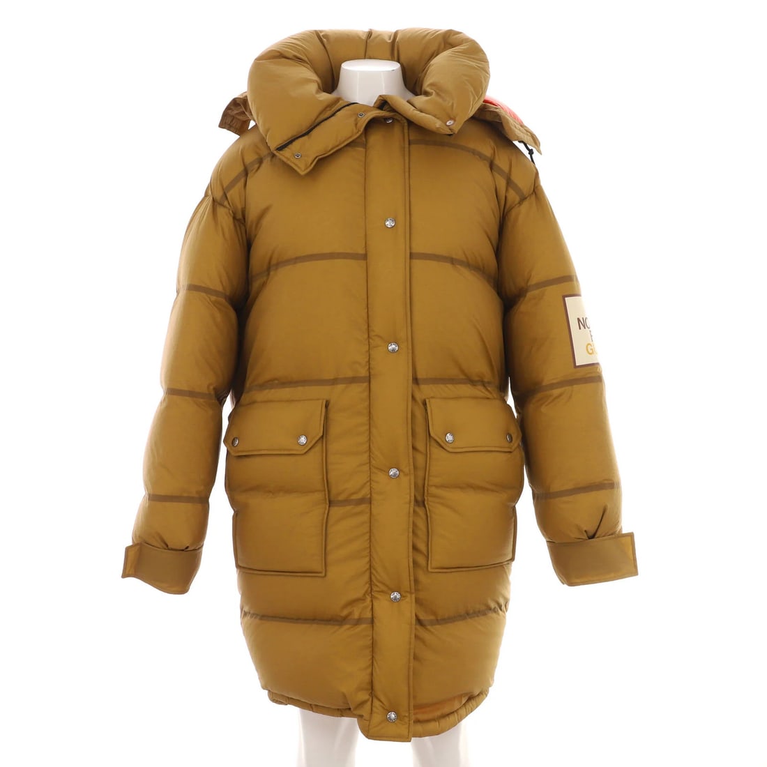Women's coat Gucci Long Puffer quilted polyamide down with North Face (1 of 4)