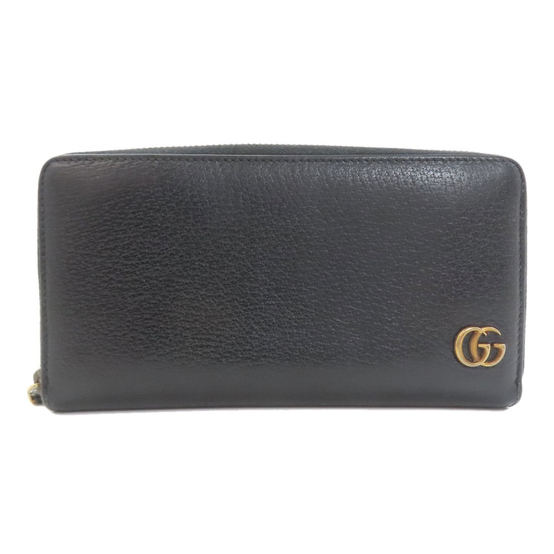 Gucci 428736 Double G Gg Marmont Long Wallet (With Coin Pocket) Leather: Gucci 428736 Double G Gg Marmont Long Wallet (With Coin Pocket) Leather This Gucci Double G Gg Marmont Long Wallet boasts sleek black leather and a coin pocket for added convenience. The classic desig