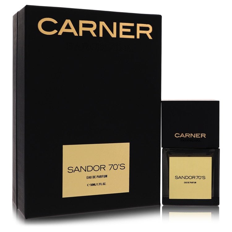 Sandor 70's by Carner Barcelona Eau De Parfum Spray (Unisex) 1.7 oz: Sandor 70's by Carner Barcelona Eau De Parfum Spray (Unisex) 1.7 oz Spritz Sandor 70s and you'll be transported to the swankiest bars of 1970s Barcelona, where nights spent socializing with friends