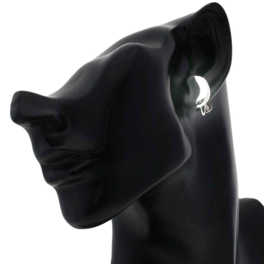 Silver Tiffany Bean Earring & Co - 5