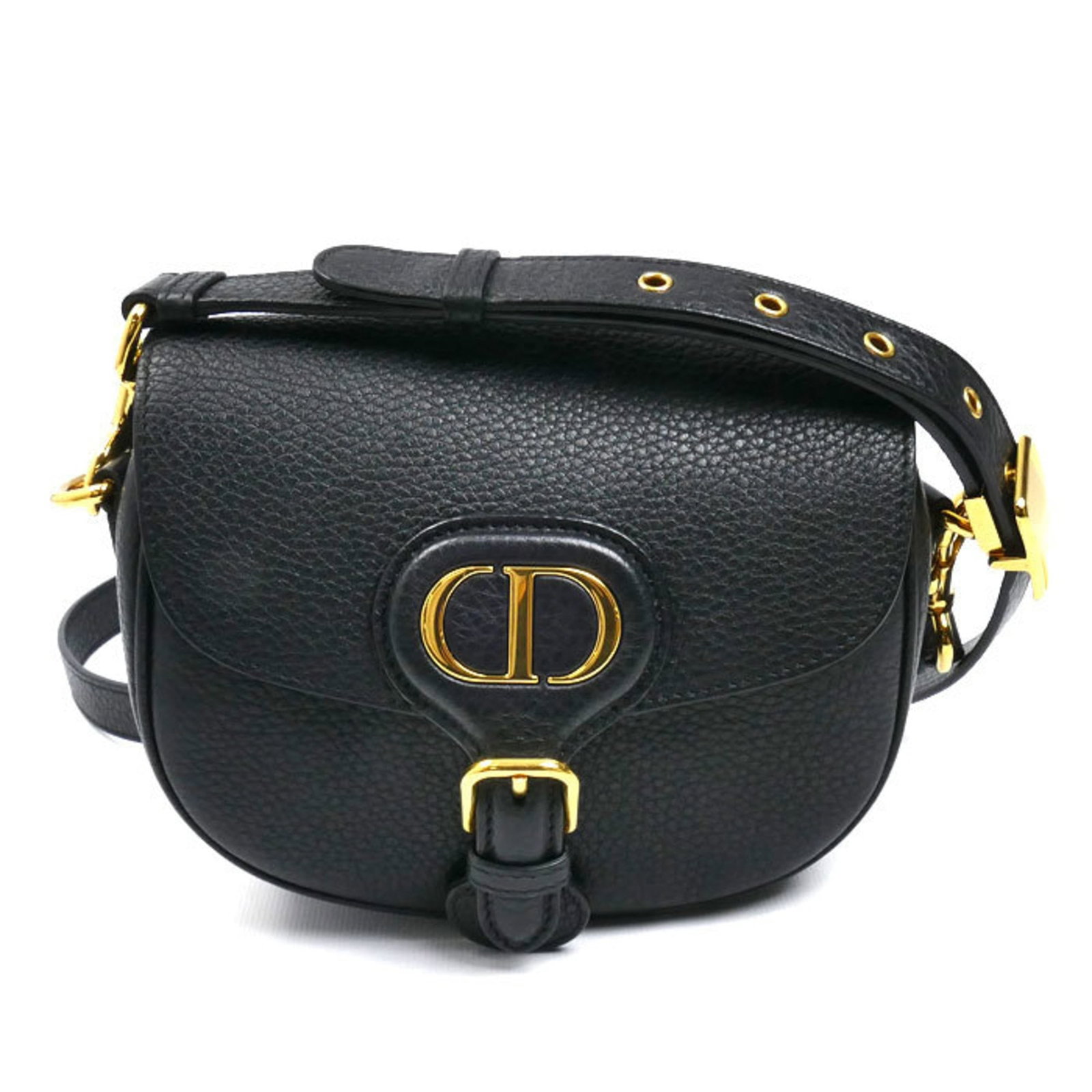 Dior Leather Shoulder Bag Christian: Dior Leather Shoulder Bag Christian The Dior Leather Shoulder Bag Christian boasts sleek, sophisticated design with its black leather exterior and refined dimensions. Measuring 14cm x 17.5cm x 5.5cm, 