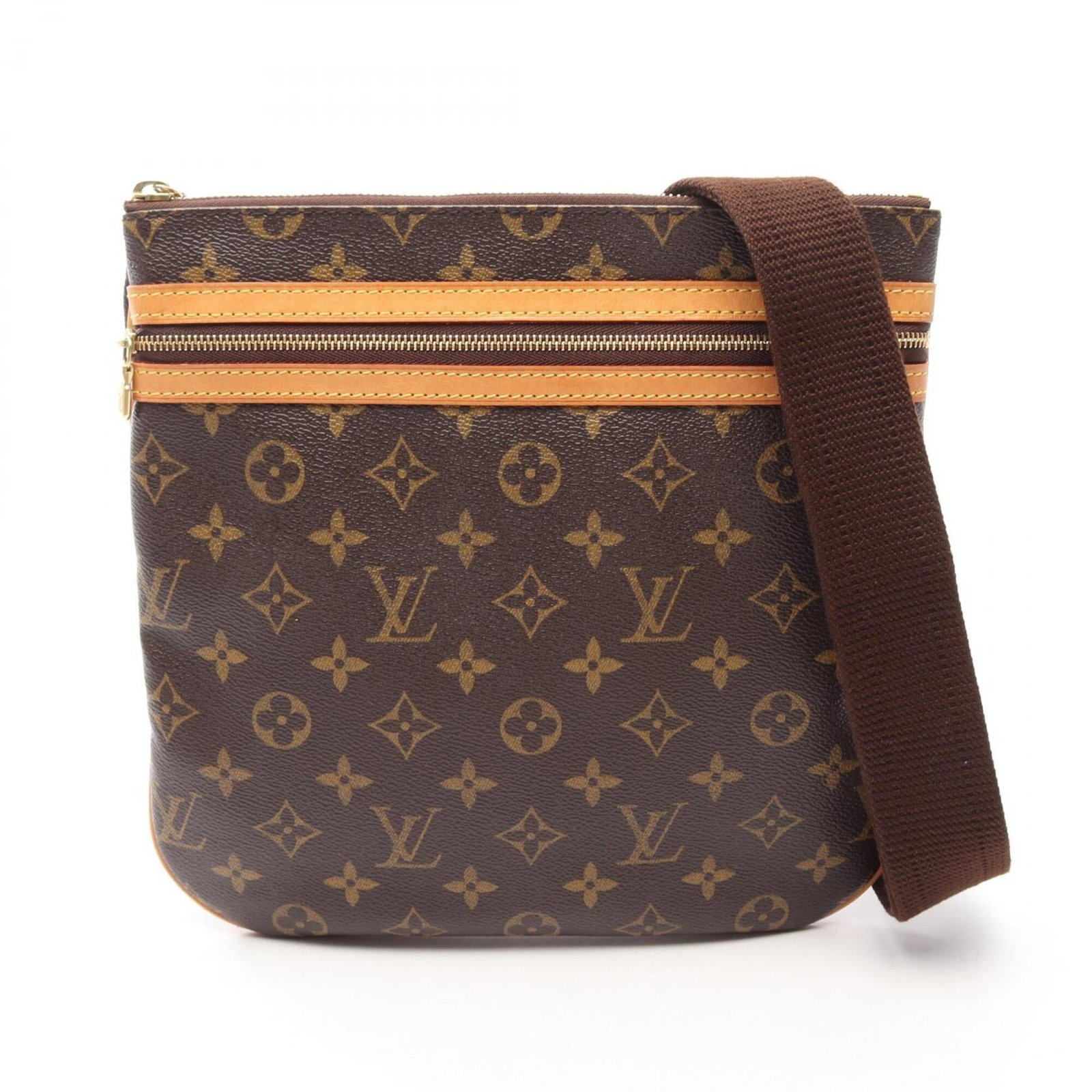 Coated Leather Canvas Handbag Shoulder Louis Vuitton: Coated Leather Canvas Handbag Shoulder Louis Vuitton Coated leather canvas handbag with a classic Louis Vuitton design, featuring a timeless brown color and structured shape. The bag's coated canvas m