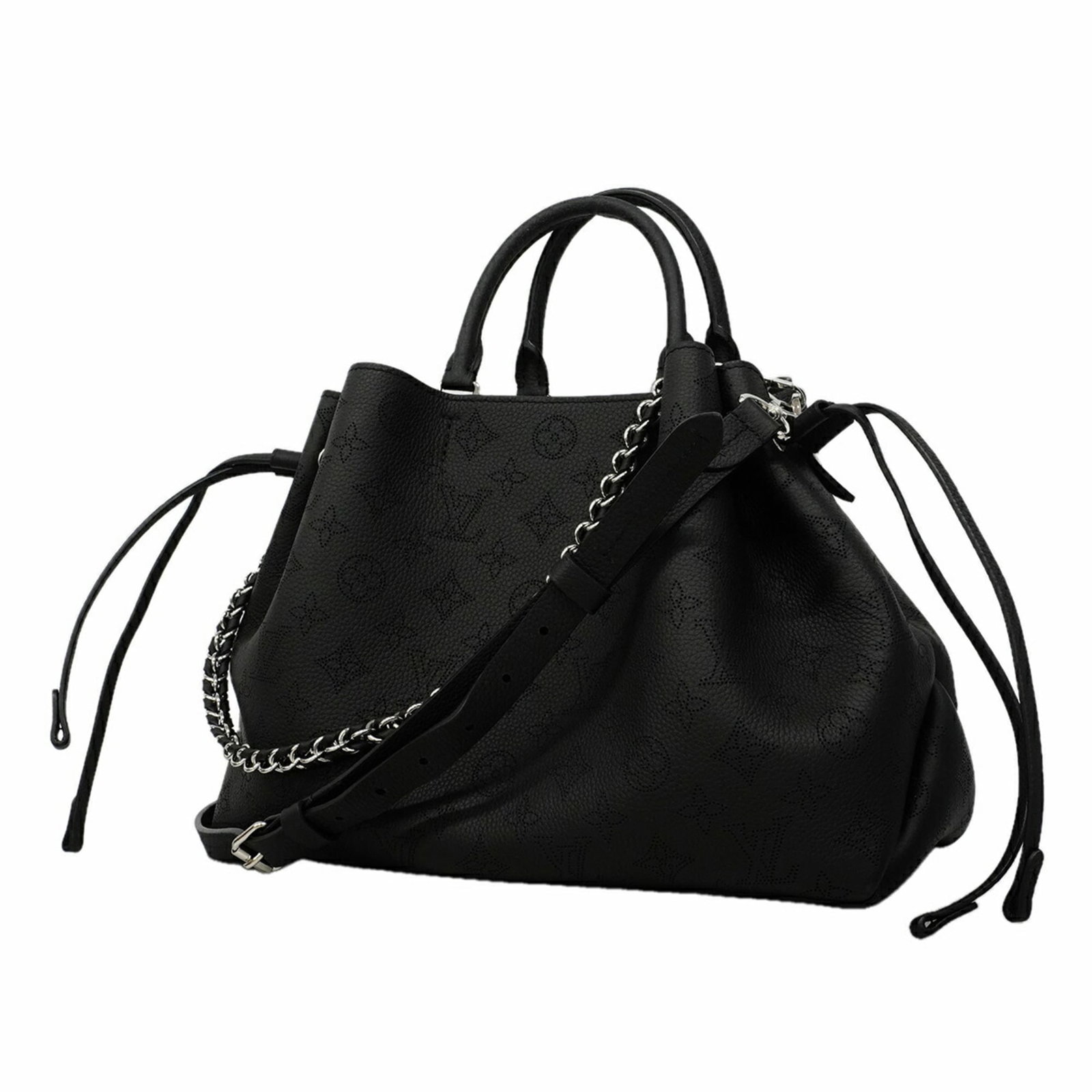 Louis Vuitton Tote Bag: Louis Vuitton Tote Bag The Louis Vuitton Tote Bag features the iconic monogram pattern and signature style. Measuring 24cm x 33cm x 13cm, it offers a spacious interior with a sleek design. Made in Noi
