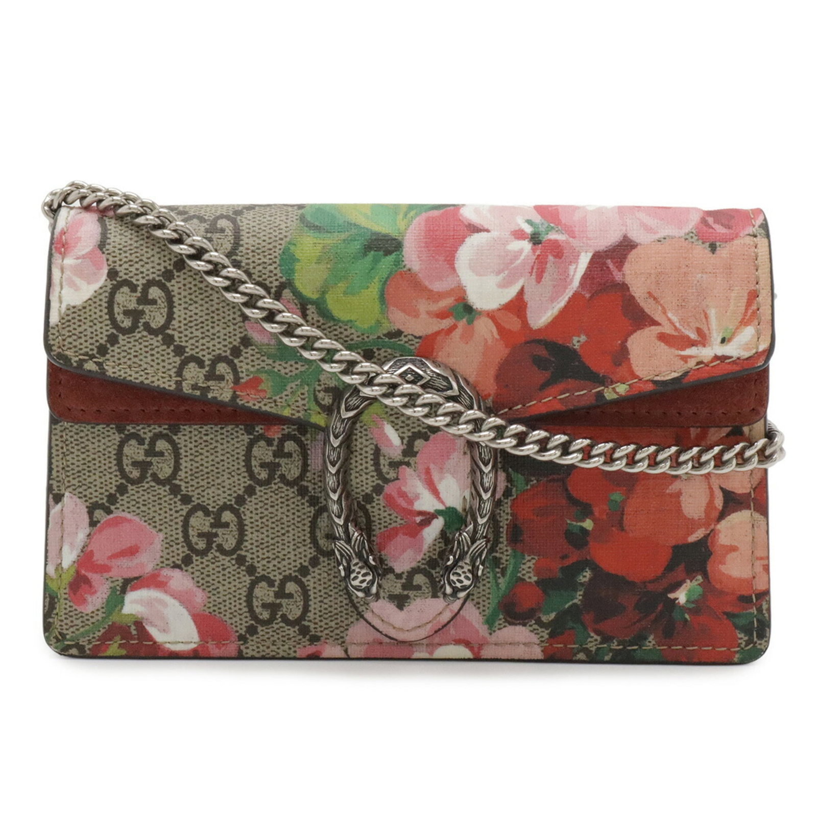 Supreme Leather Suede Gg Bag Shoulder: Supreme Leather Suede Gg Bag Shoulder The Gucci GG Supreme Leather Suede Bag features a unique combination of GG Supreme, suede, and leather materials in beige, multi-color, and pink hues. With its