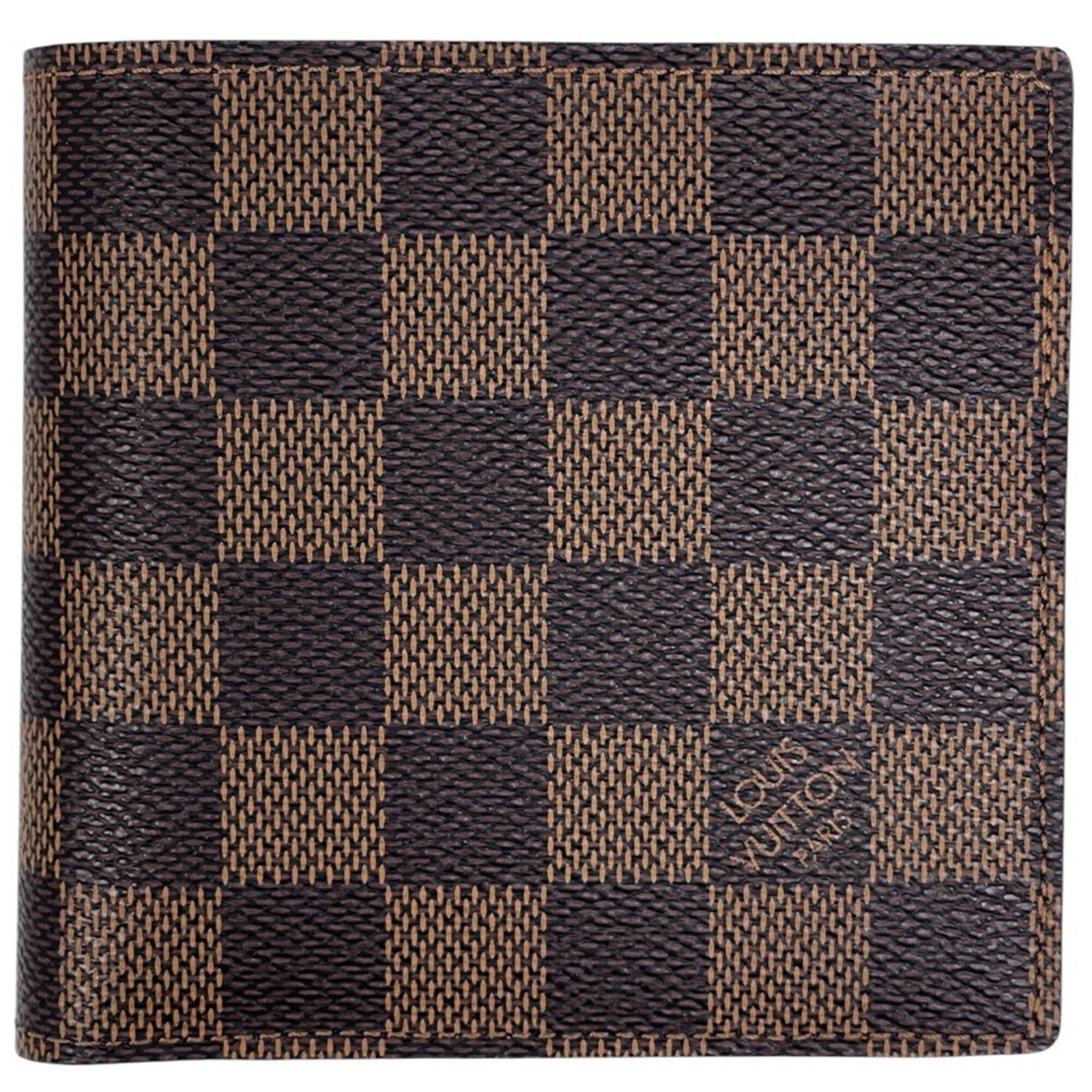 Louis Vuitton Wallet Bi Fold: Louis Vuitton Wallet Bi Fold Brown Louis Vuitton Wallet Bi Fold, measuring 10.5cm x 11cm x 2cm, features the iconic brand's signature monogram pattern and sleek bi-fold design. Made from high-quality 