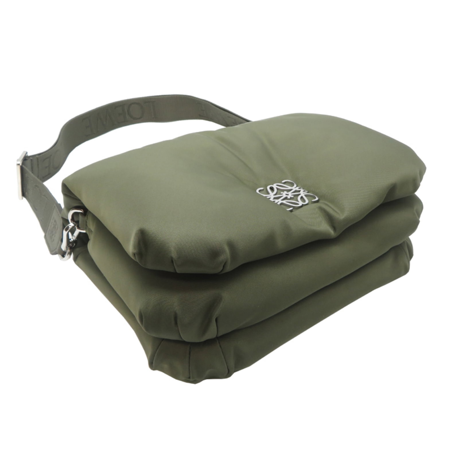 Shoulder bag nylon leather Loewe - 3