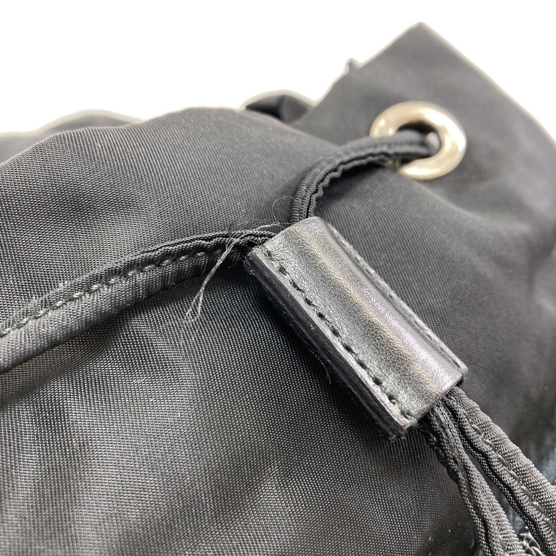 Prada Logo Nylon Hardware Backpack Daypack - 11